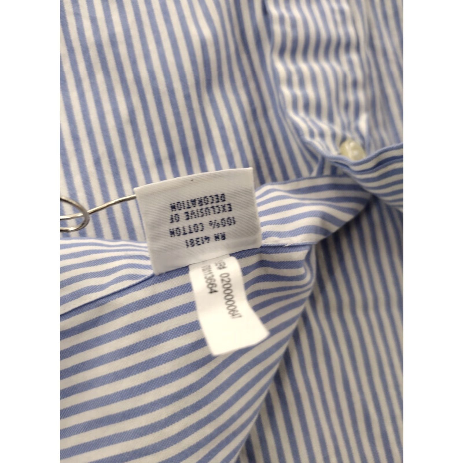 Ralph Lauren Lauren Ralph Lauren Striped Button-Down Shirt XL Classic Long Sleeve Blue Multicolor Mens Size US XL / EU 56 / 4 - 5 Thumbnail