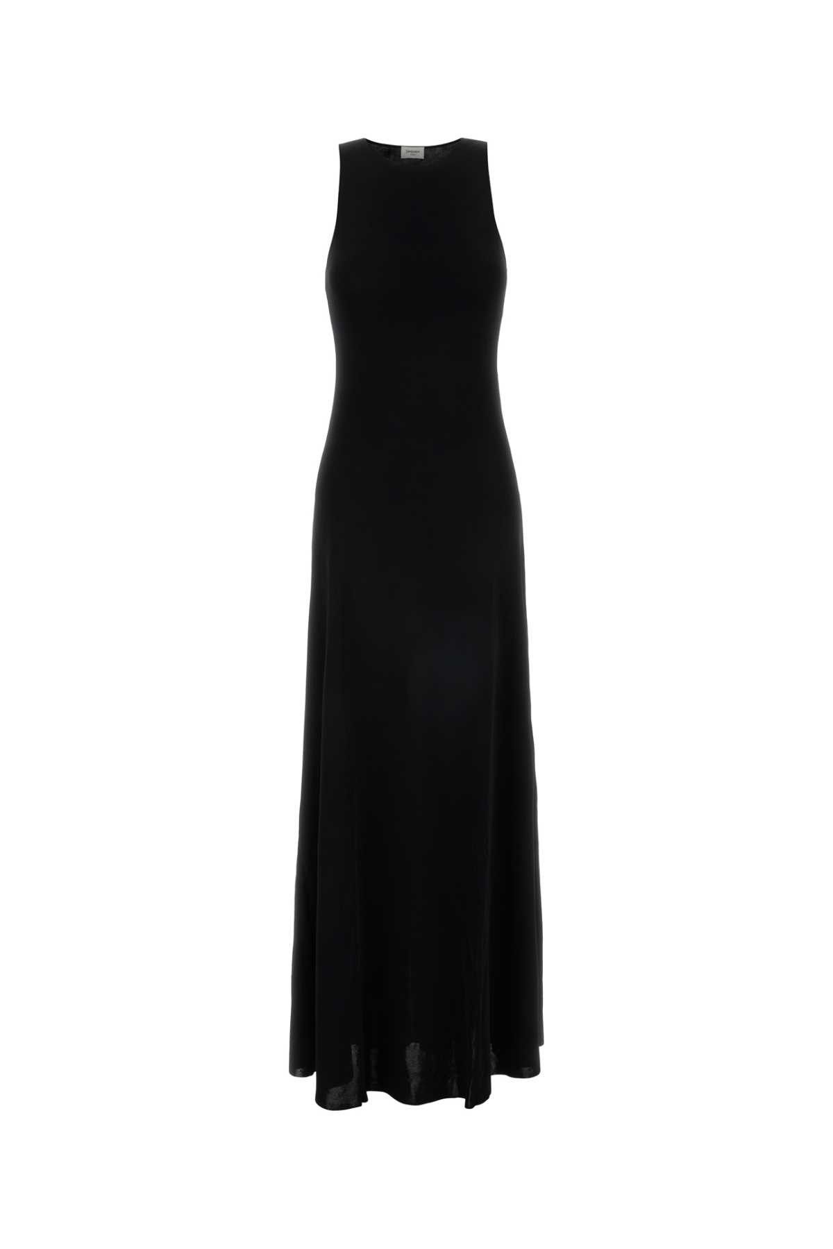 Saint Laurent Paris Black Viscose Blend Dress Size S / US 4 / IT 40 - 1 Thumbnail