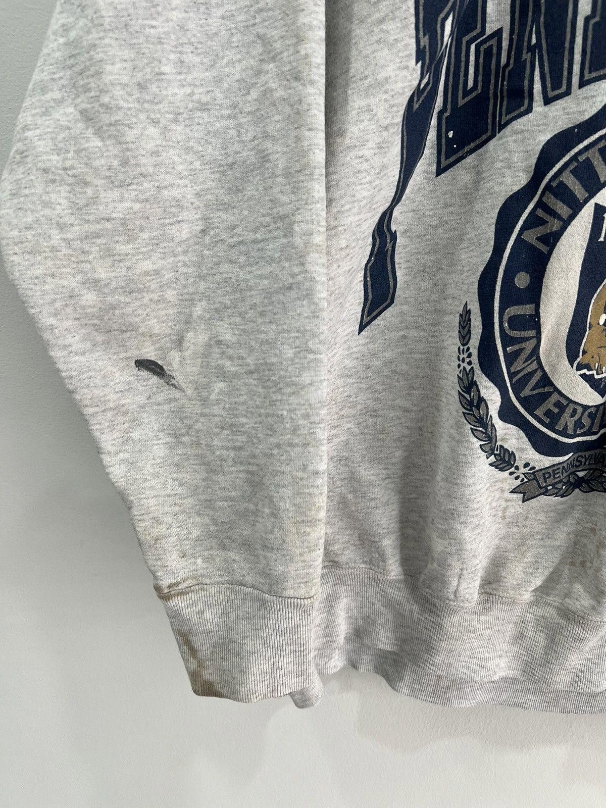 Vintage Vintage Penn State Thrashed Sweater sweatshirt Size US XL / EU 56 / 4 - 4 Thumbnail