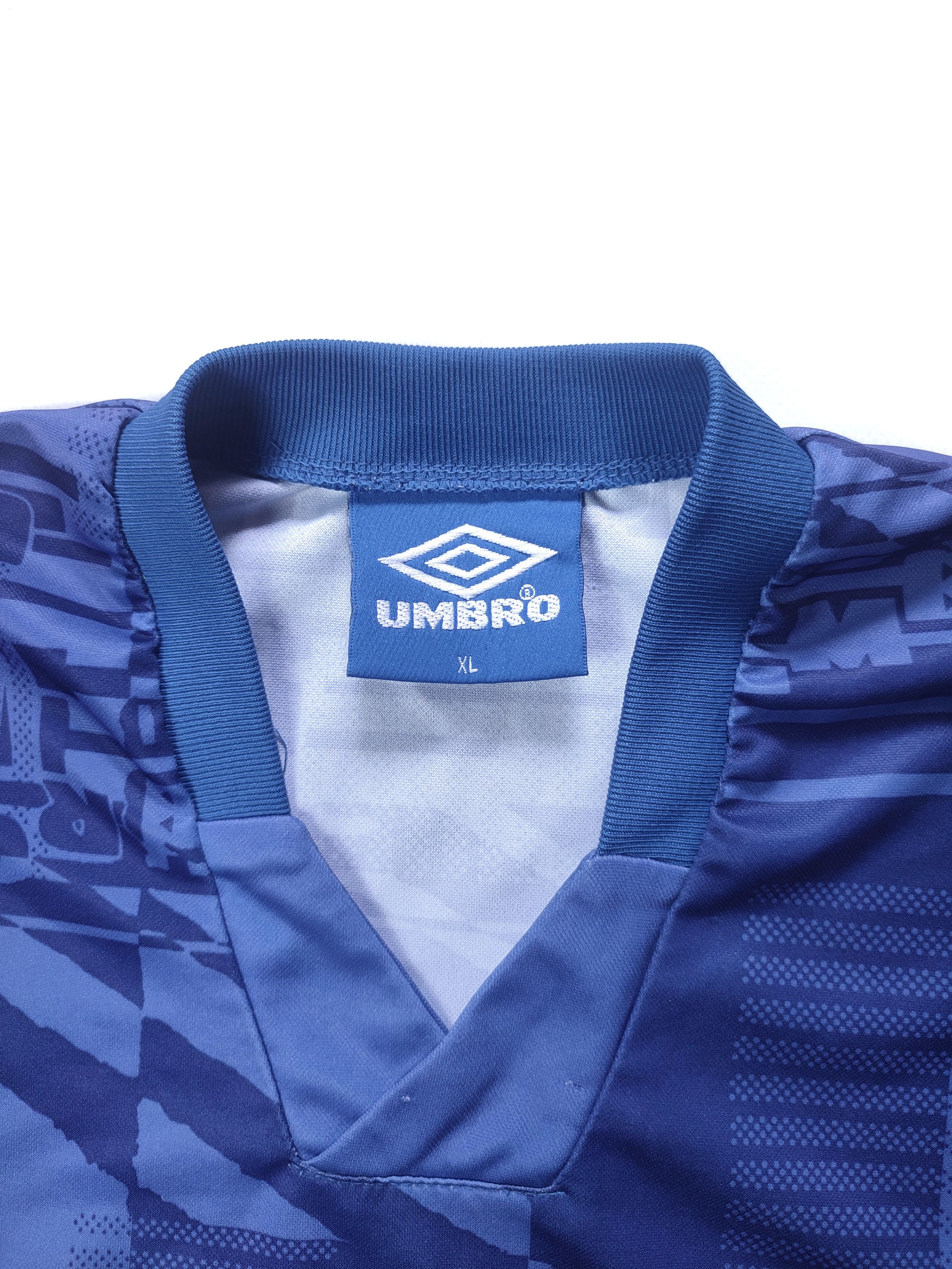 Umbro × Vintage Vintage Umbro Monogram Jersey Shirt Size US XL / EU 56 / 4 - 10 Thumbnail