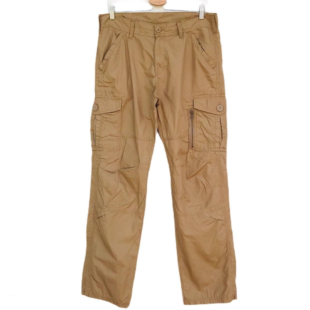 20471120 × Japanese Brand W33x32.5 Freegate cargo camel brown 7 pockets military style Size US 33 - 3 Thumbnail