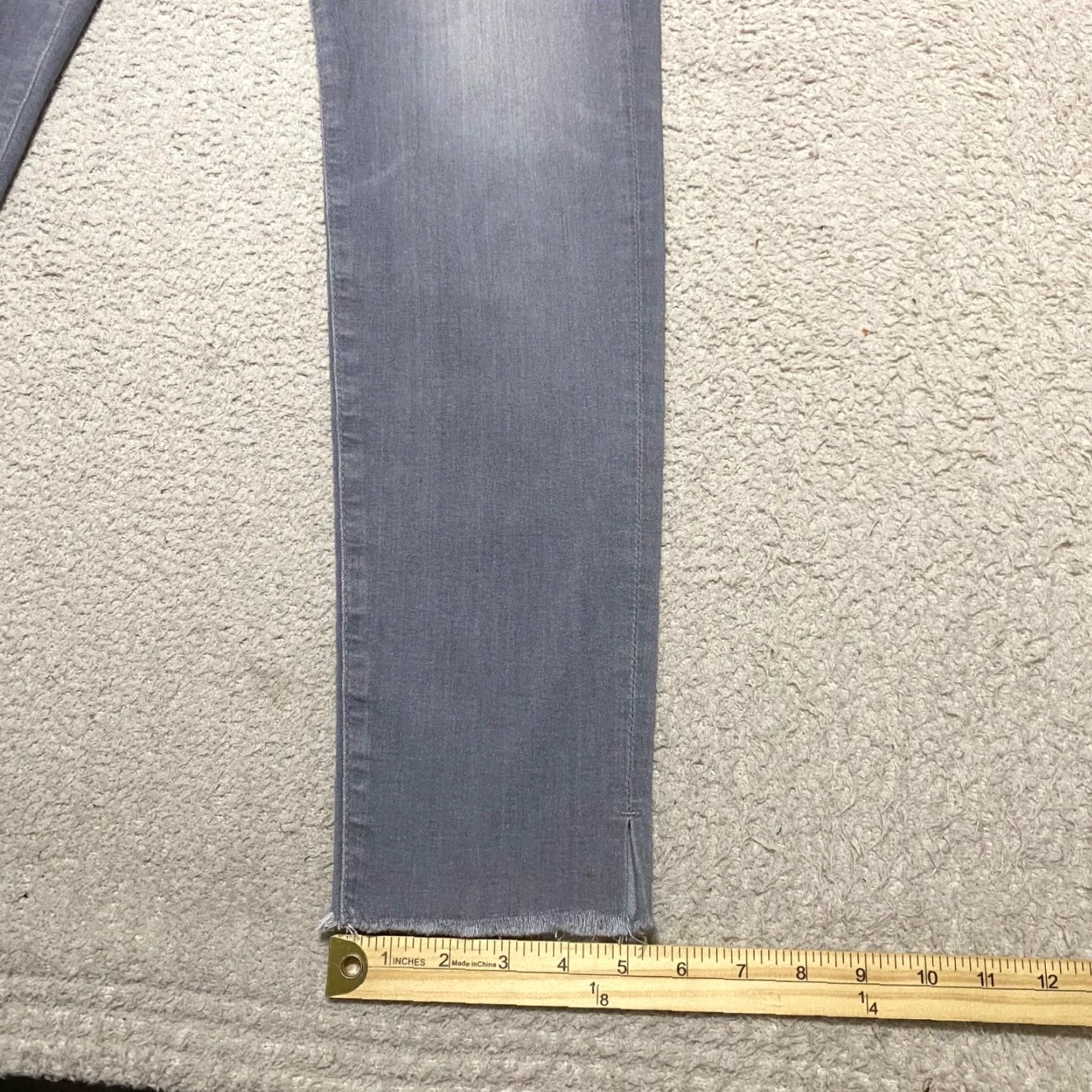 Denime AG Adriano Goldschmied Jeans Womens 30 Gray Medium Wash Jegging Denim 5-Pocket Stretch Size 30" / US 8 / IT 44 - 5 Thumbnail