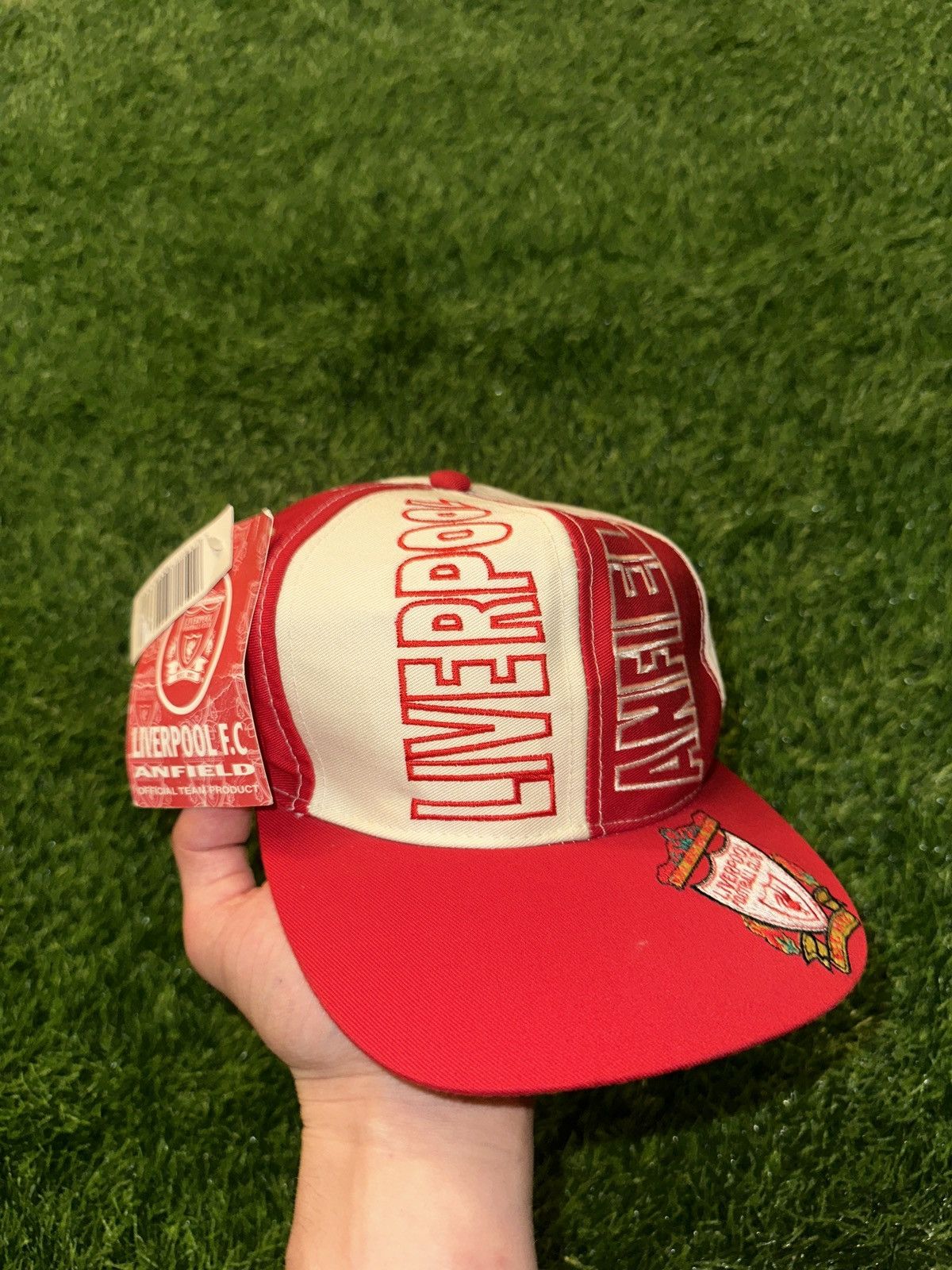 Vintage Vintage liverpool fc snapback adjustable hat Size ONE SIZE - 1 Thumbnail