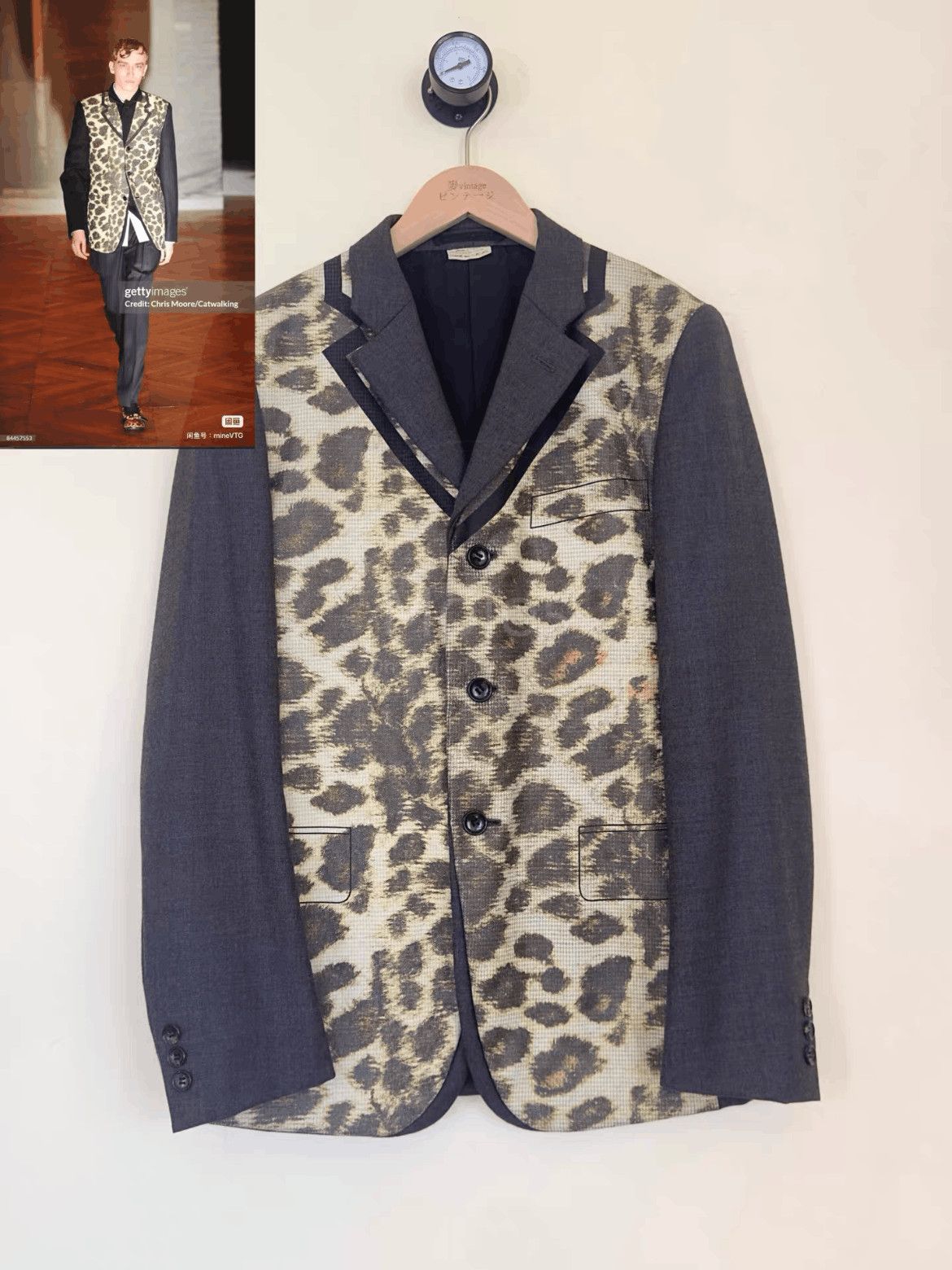 Comme Des Garcons Homme Plus 09AW Runway Leopard Jacket-250
