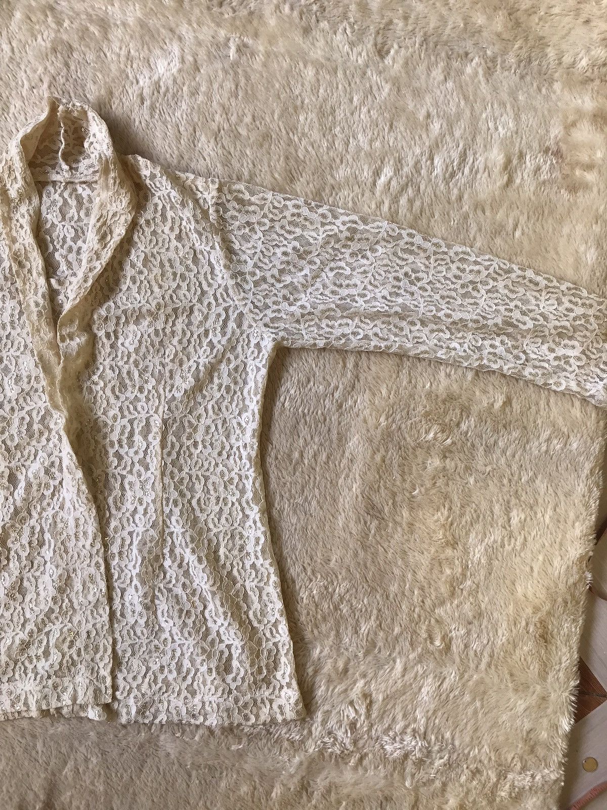Designer × Japanese Brand × Vintage Vintage Rare Gold Long Sleeve Bodysuit Sexy Size M / US 6-8 / IT 42-44 - 5 Thumbnail