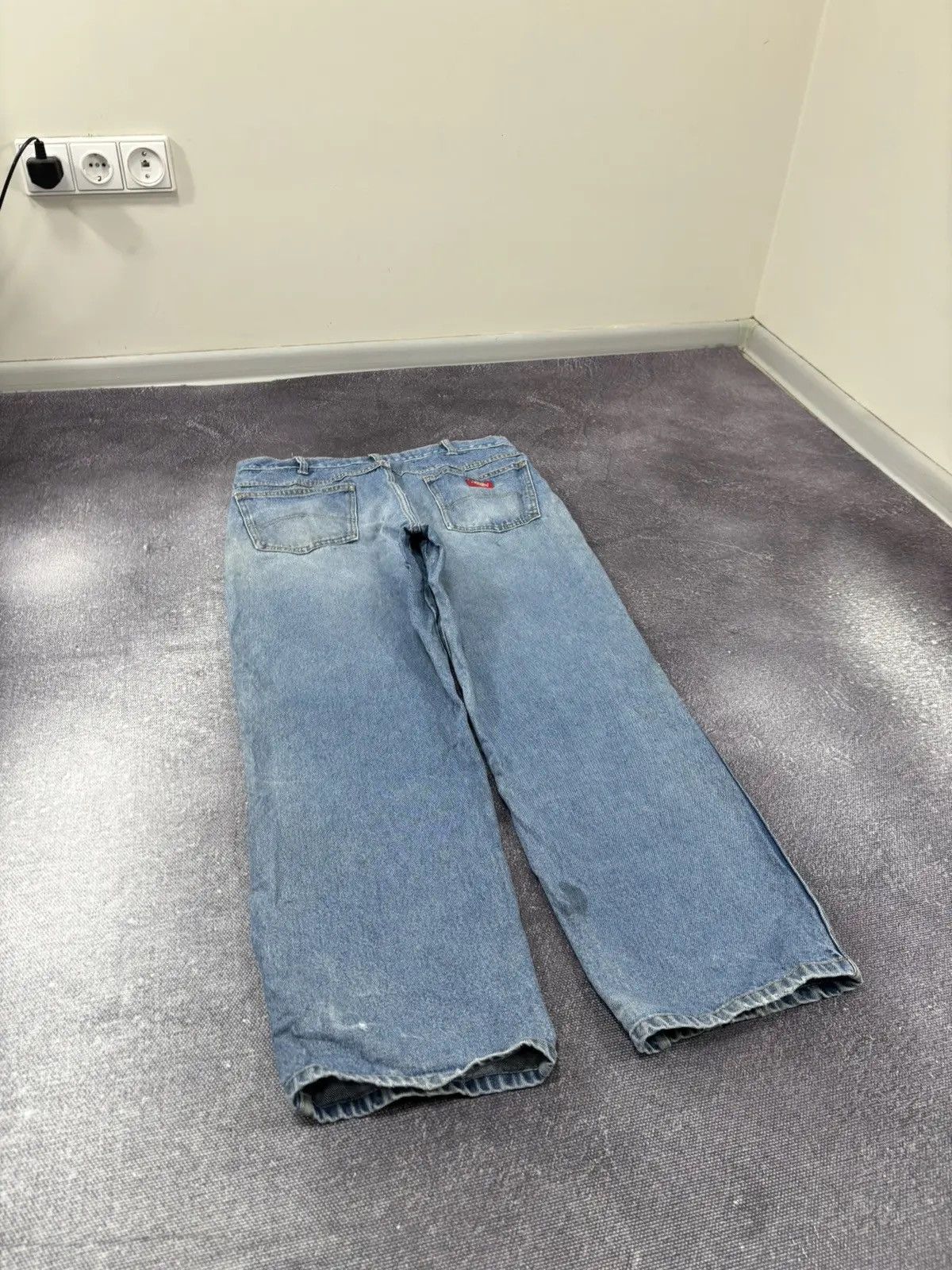 Dickies × Vintage Vintage Dickies Light Blue Loose Fit American Denim Jeans Size US 34 / EU 50 - 3 Thumbnail