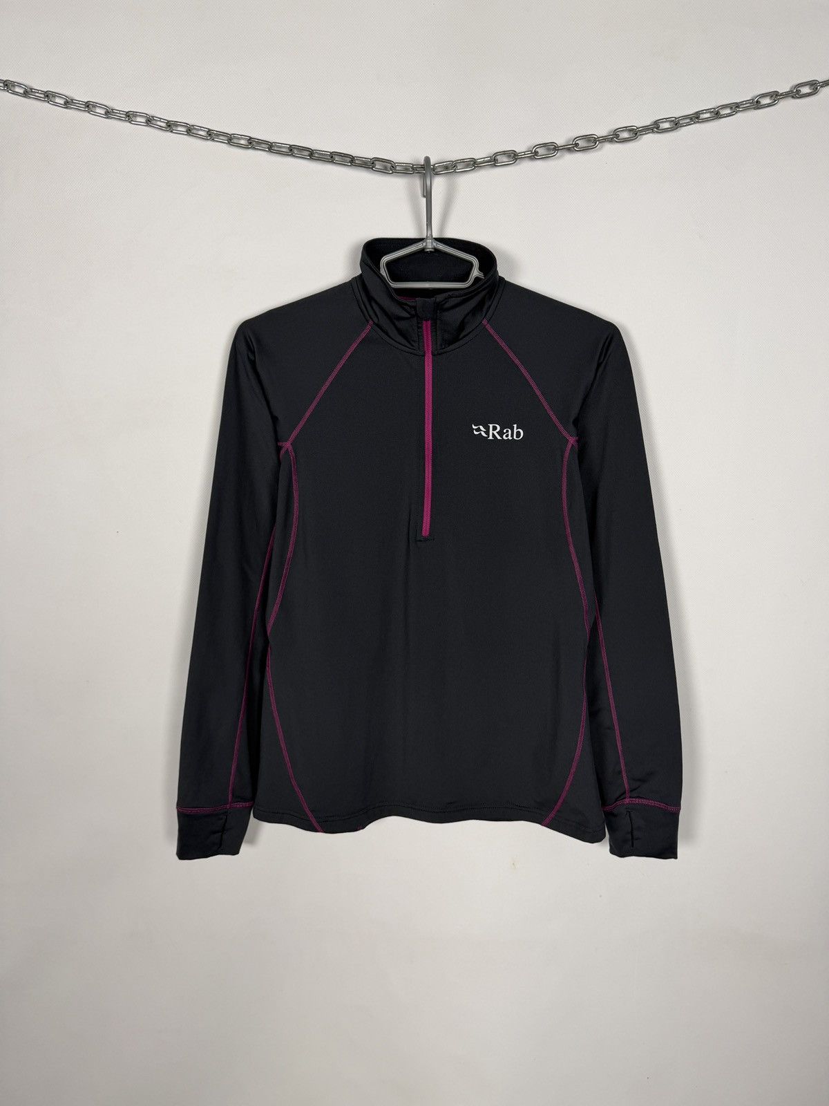 Rab RAB Flux Pull-On Long Sleeve Top Half Zip Outdoor Size 12 Size M / US 6-8 / IT 42-44 - 1 Thumbnail
