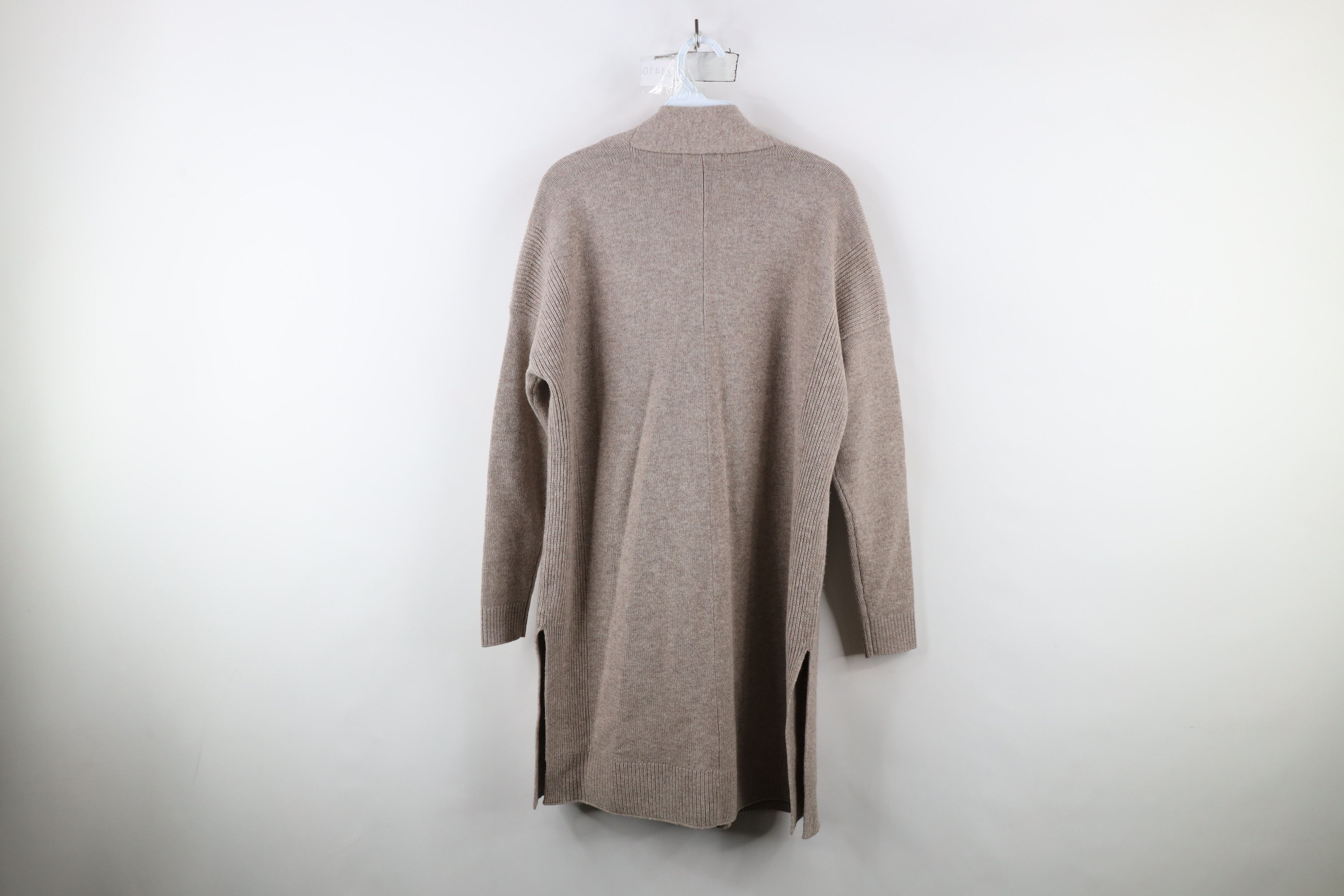 Athleta × Vintage Athleta Wool Cashmere Knit Wrap Open Front Cardigan Sweater Size XS / US 0-2 / IT 36-38 - 9 Thumbnail