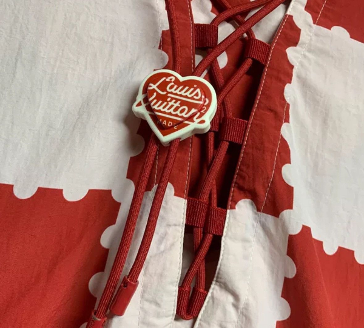 Louis Vuitton LOUIS VUITTON✖️ Nigo white and red chessboard assault suit Size US M / EU 48-50 / 2 - 5 Thumbnail