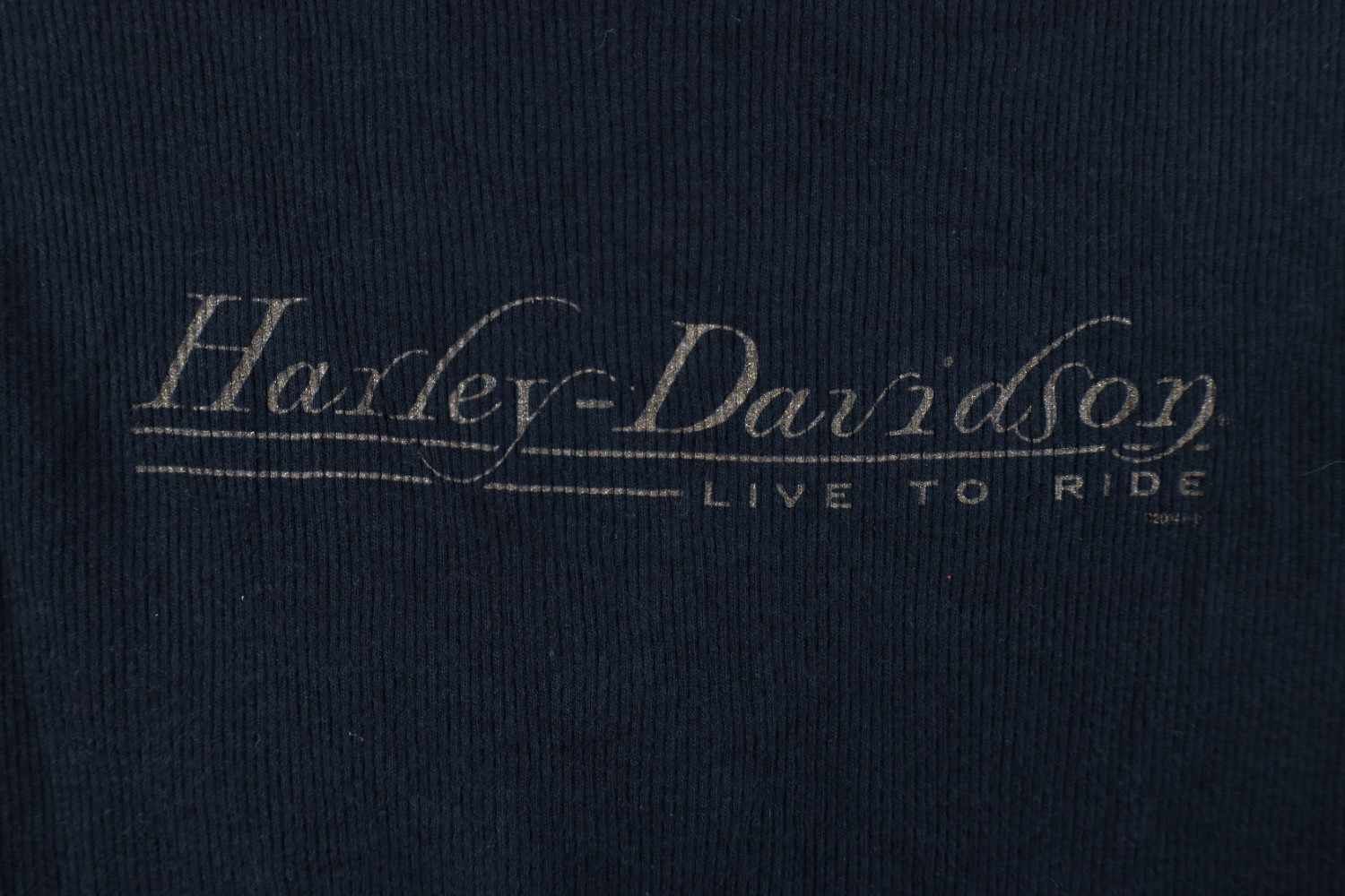 Harley Davidson Vintage Y2K 2004 Harley Davidson Ribbed Tank Top T-Shirt USA Size XL / US 12-14 / IT 48-50 - 4 Thumbnail