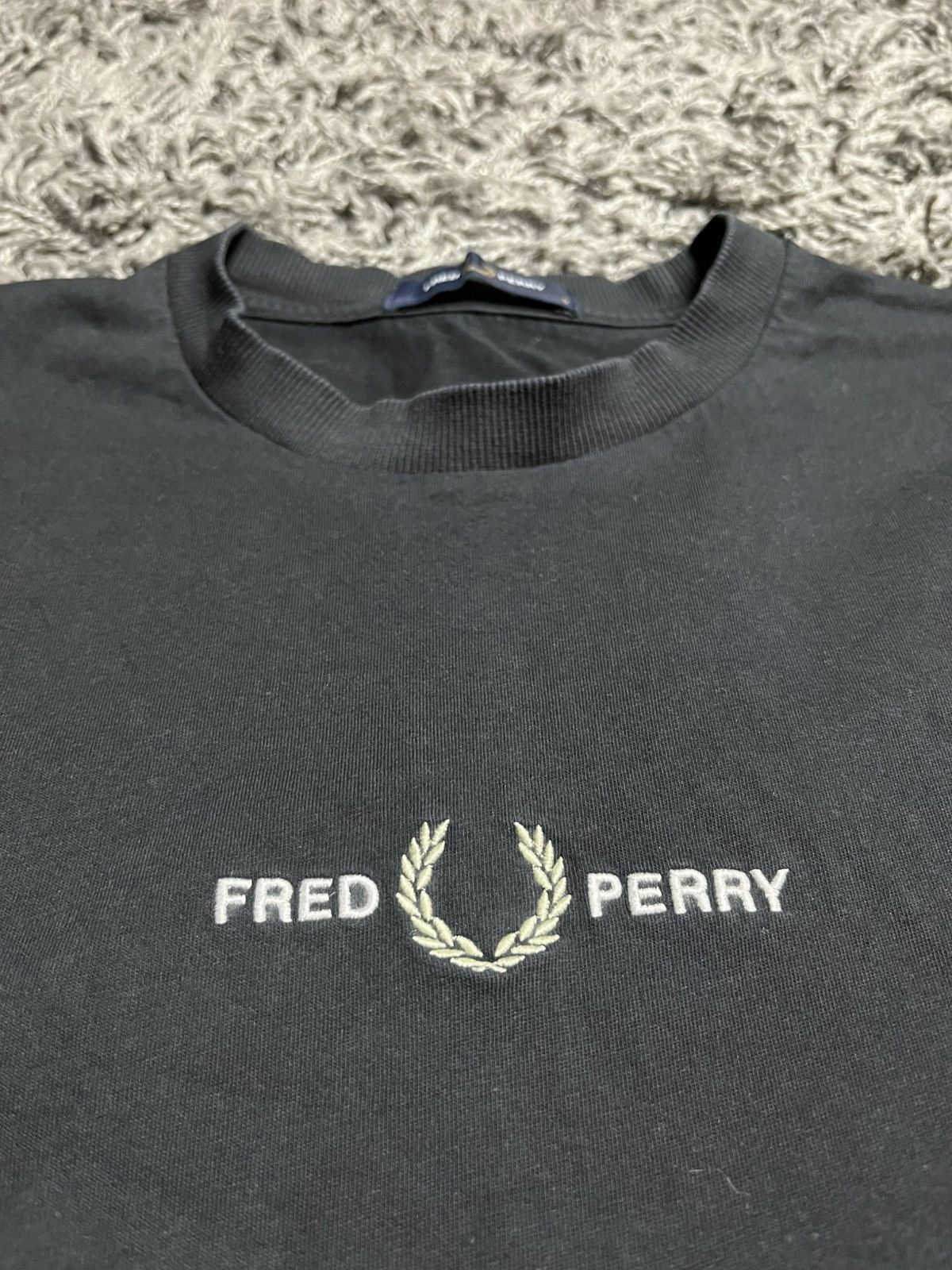 Fred Perry Fred Perry Center Chest Laurel Wreath Tee Black Size US S / EU 44-46 / 1 - 2 Thumbnail