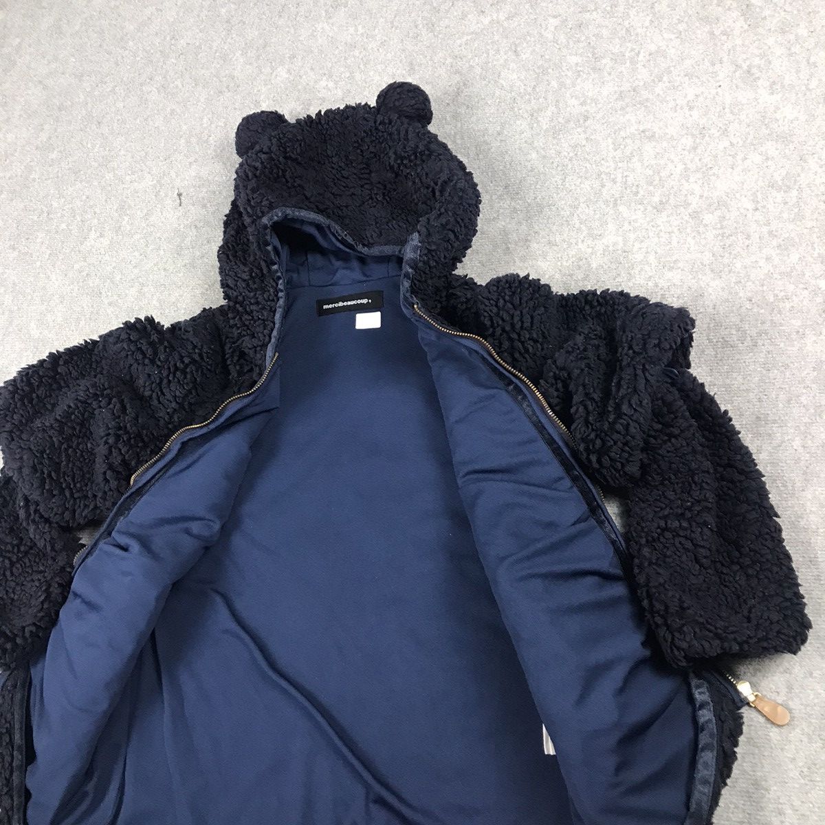 Issey Miyake × mercibeaucoup MERCIBEAUCOUP BY ISSEY MIYAKE SHERPA BEAR JACKET Size US M / EU 48-50 / 2 - 6 Thumbnail