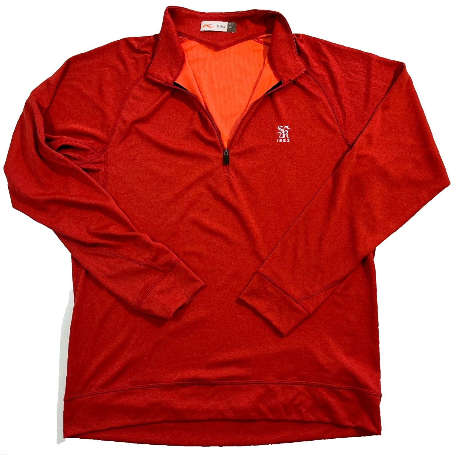 KJUS VINTAGE Men's KJUS Keano Half-Zip Performance Pullover Lightweight Golf Sz 52/L Size US L / EU 52-54 / 3 - 3 Thumbnail