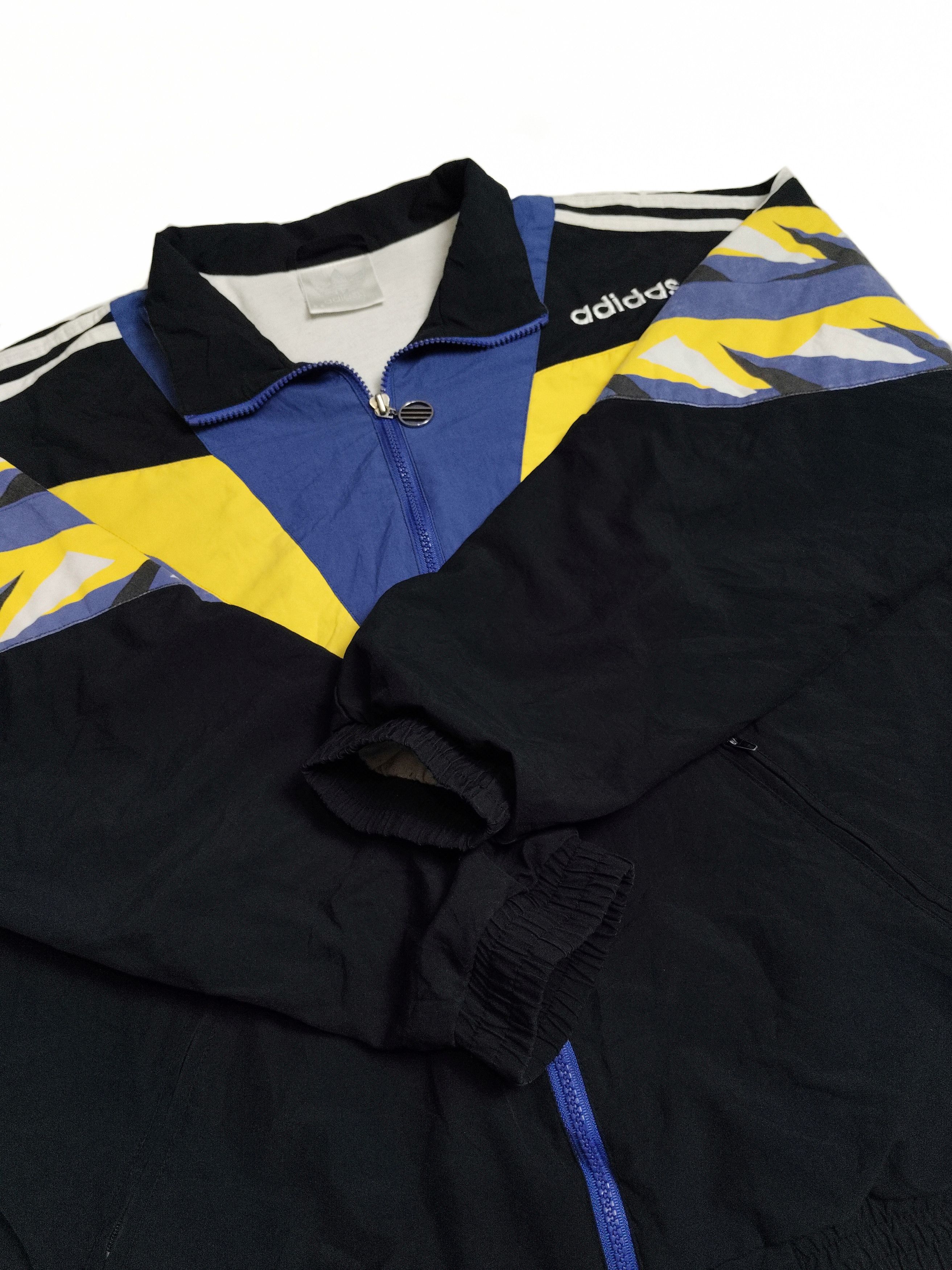 Adidas 💥SOLD💥 Vintage Adidas Geometric Pattern Track Jacket Size US L / EU 52-54 / 3 - 8 Thumbnail