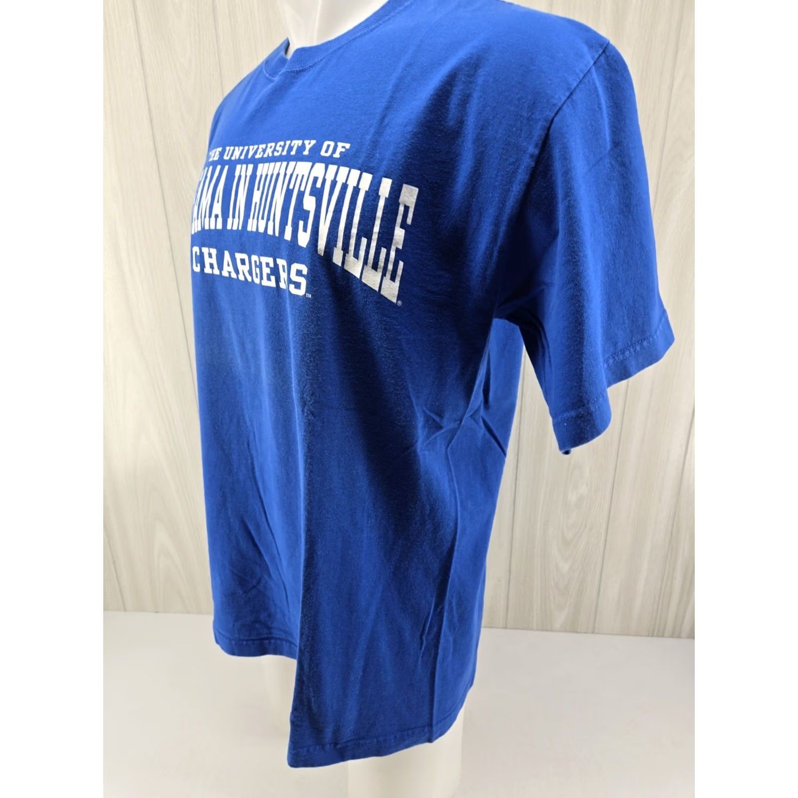 Jerzees UAH Chargers T Shirt BLUE LARGE Jerzees University Huntsville USA Size US L / EU 52-54 / 3 - 4 Thumbnail
