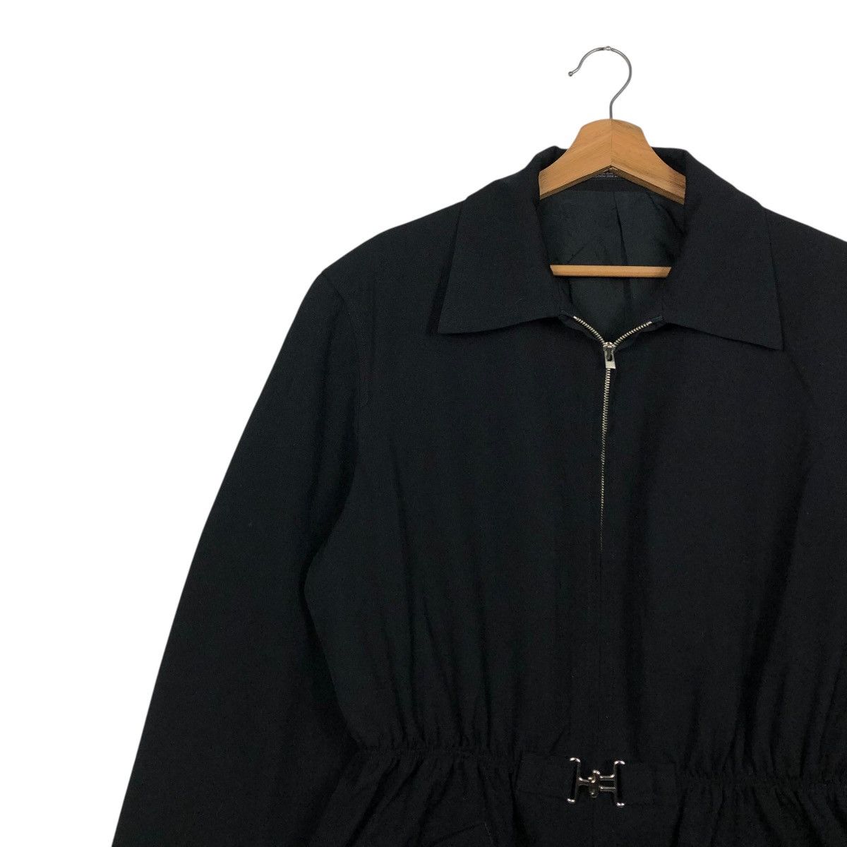 Yohji Yamamoto 🔥RICH BLACK VINTAGE 80’s YOHJI YAMAMOTO POUR HOMME BUCKLE M Size US M / EU 48-50 / 2 - 4 Thumbnail