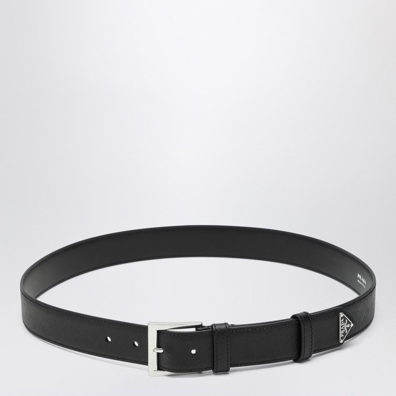 Prada Prada Black Saffiano Belt Size ONE SIZE - 1 Thumbnail
