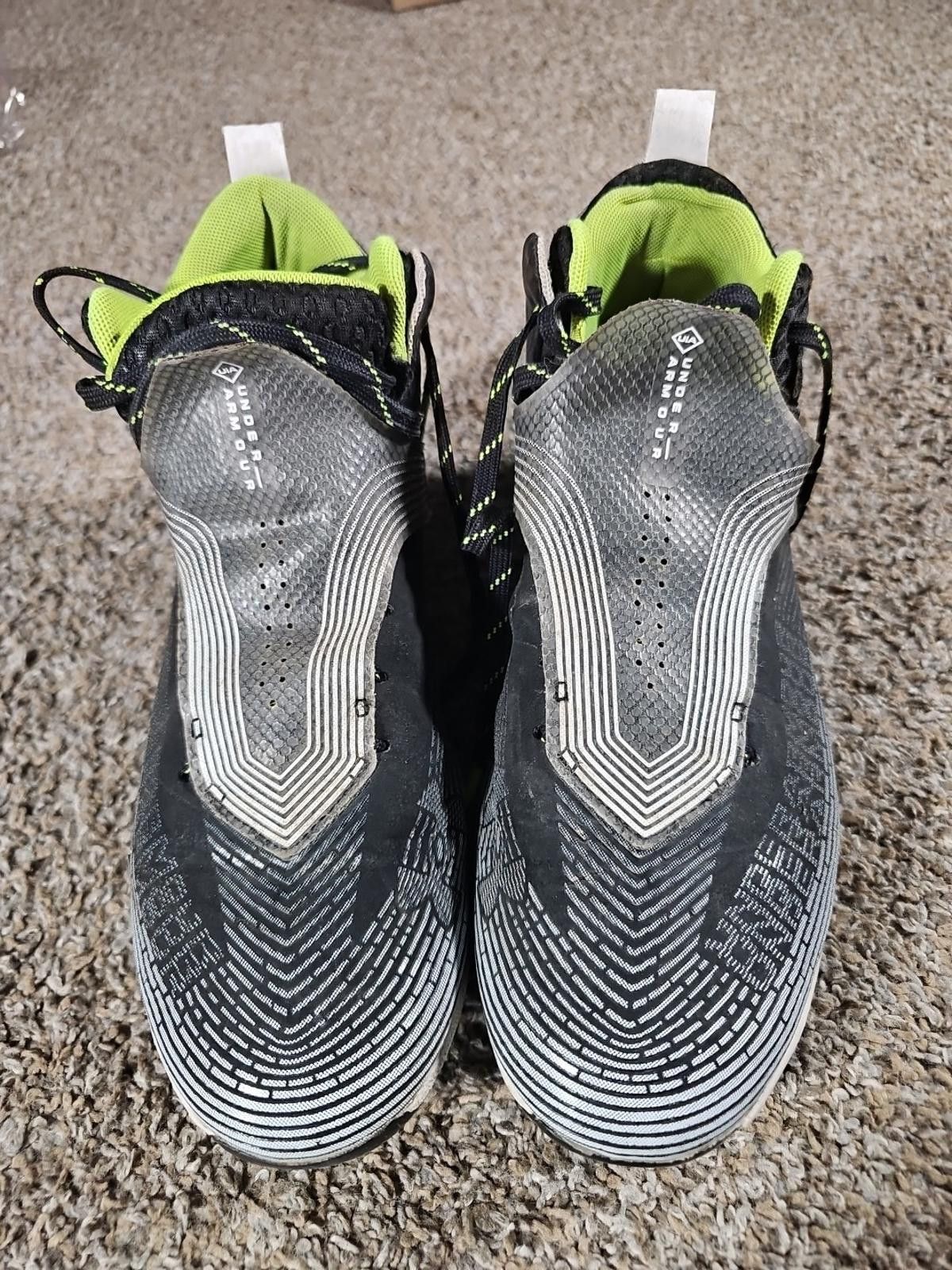 Under Armour Under Armour DCE Hammer Football Cleats 3025085-001 Men 9.5 Size ONE SIZE - 2 Thumbnail