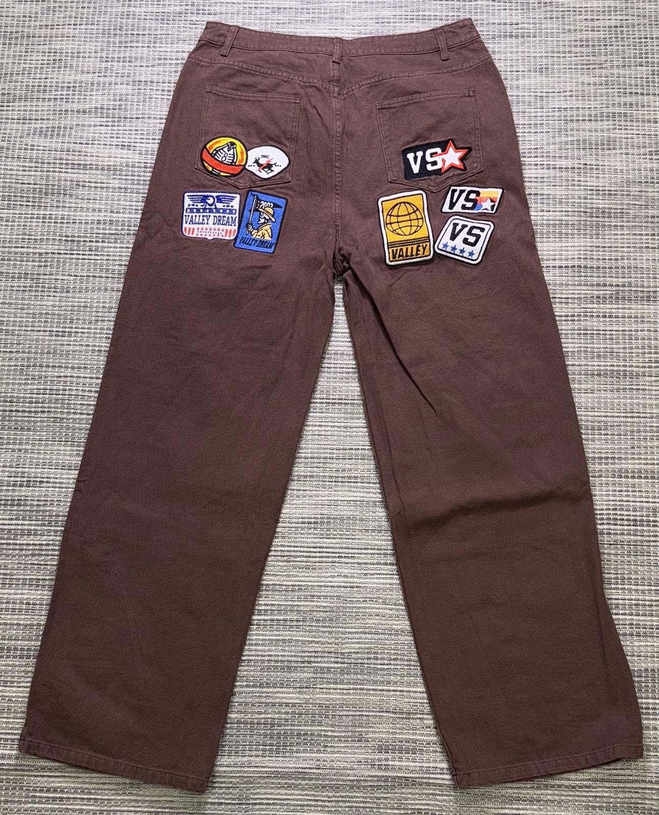 Vale Vale Forever 1980's Brown Painter Pants Size US 30 / EU 46 - 5 Thumbnail