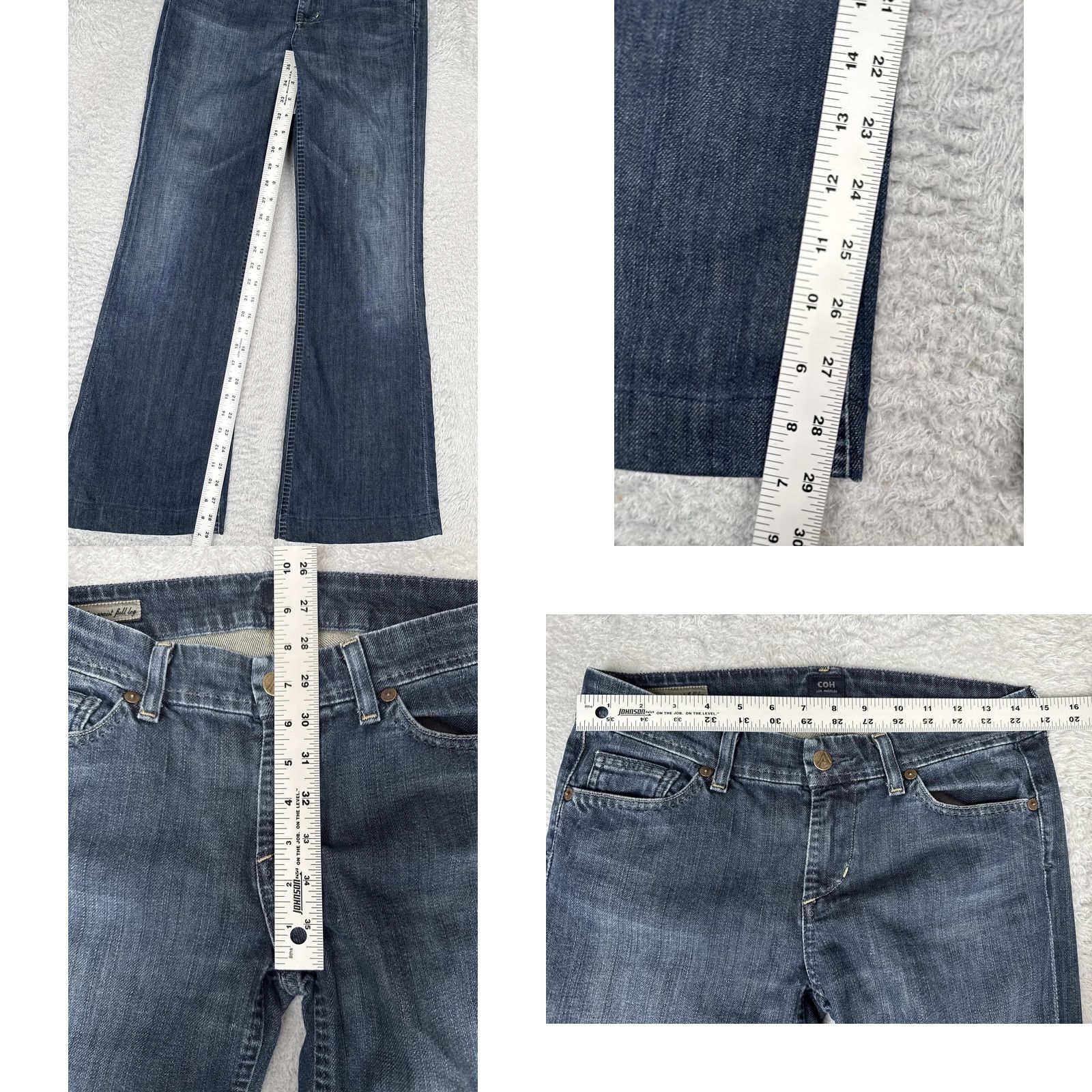 Citizens Of Humanity Citizens of Humanity Jeans Flared Womens 28 Regular Blue Medium Wash Low Rise Stretch 5-Pocket Denim Modern Vintage? Size 28" / US 6 / IT 42 - 8 Thumbnail