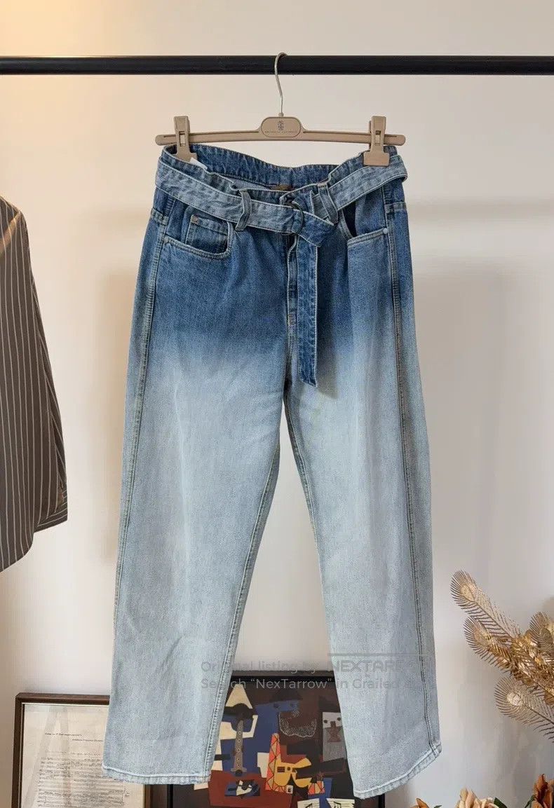 Brunello Cucinelli Brunello Cucinelli Denim pants Size 26" / US 2 / IT 38 - 1 Thumbnail