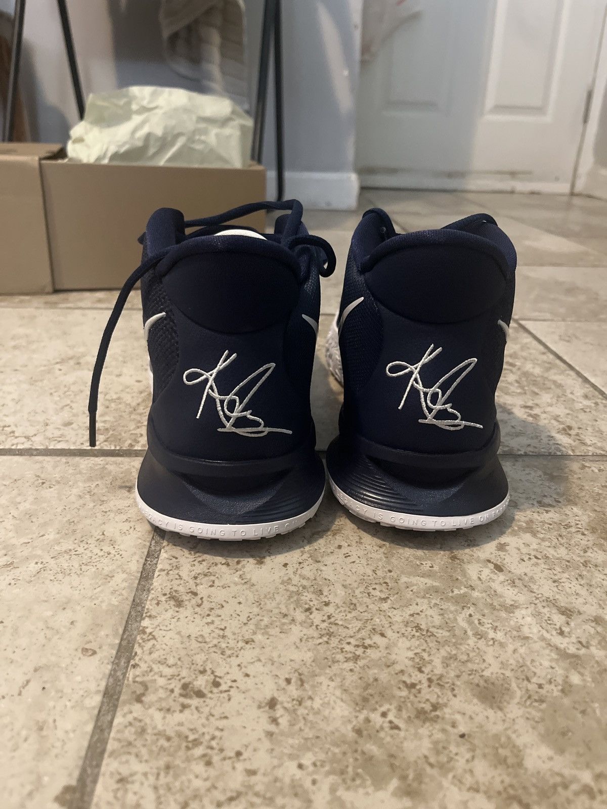 Nike Nike Kyrie 7 TB “Midnight Navy” Size US 11 / EU 44 - 6 Thumbnail