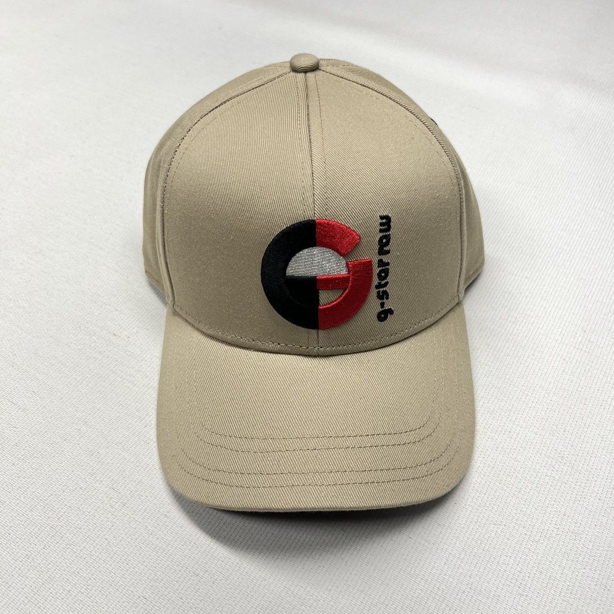 G-Star G-Star Raw Hat Cap Beige Original Artwork Logo Strapback Size ONE SIZE - 2 Thumbnail