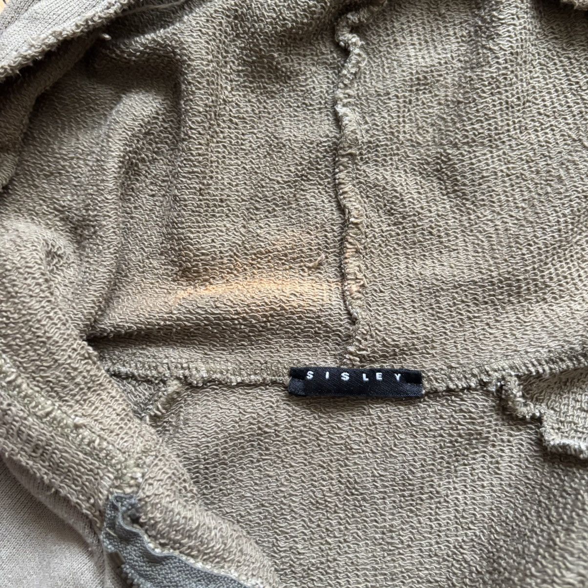 Vintage Vintage Italy Grunge Distressed Sisley Zip Hoodie VTG Patch Size US S / EU 44-46 / 1 - 6 Thumbnail
