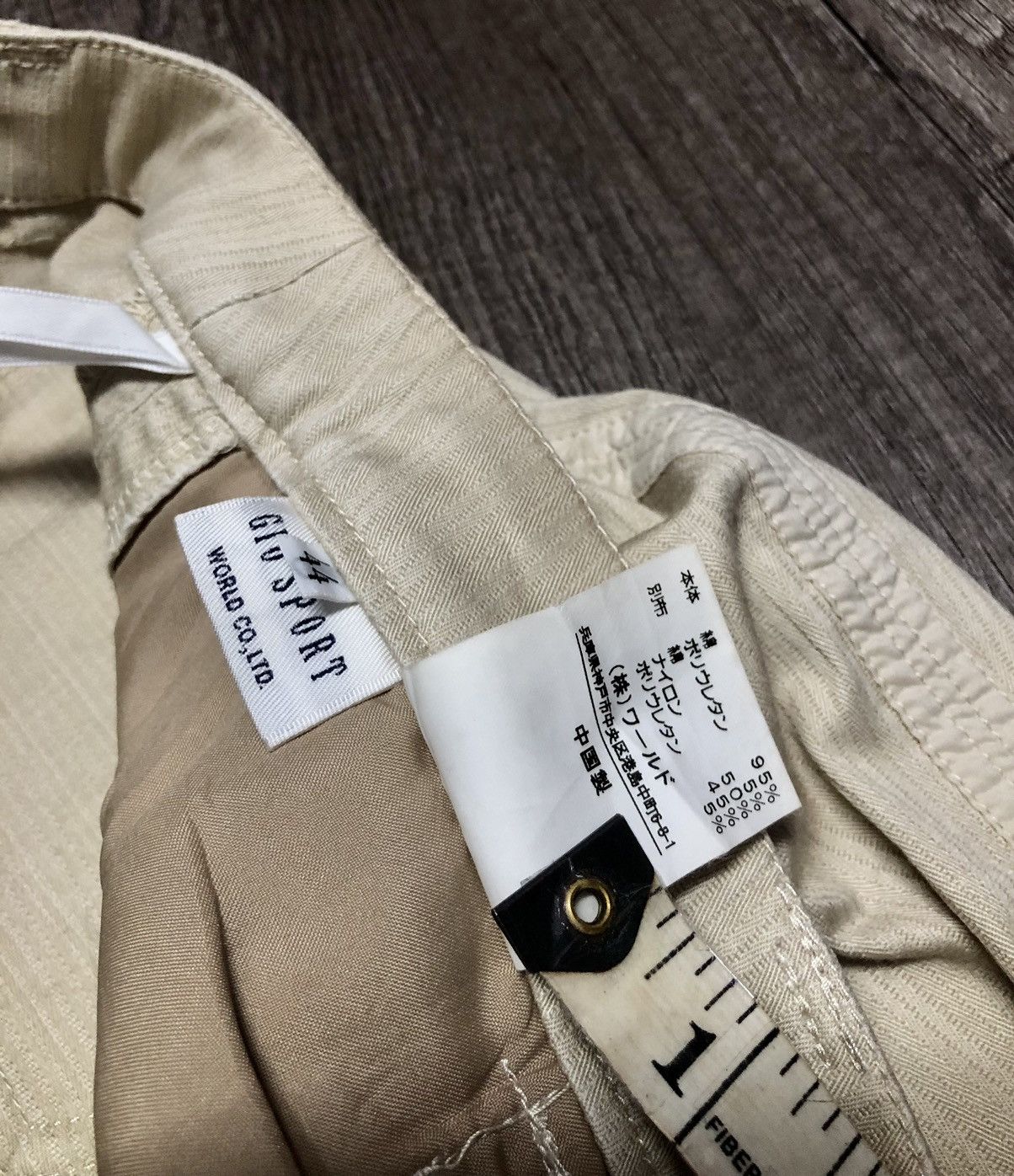 Designer VINTAGE GIO SPORT WORLD CO LTD CASUAL PANTS Size 30" / US 8 / IT 44 - 11 Thumbnail