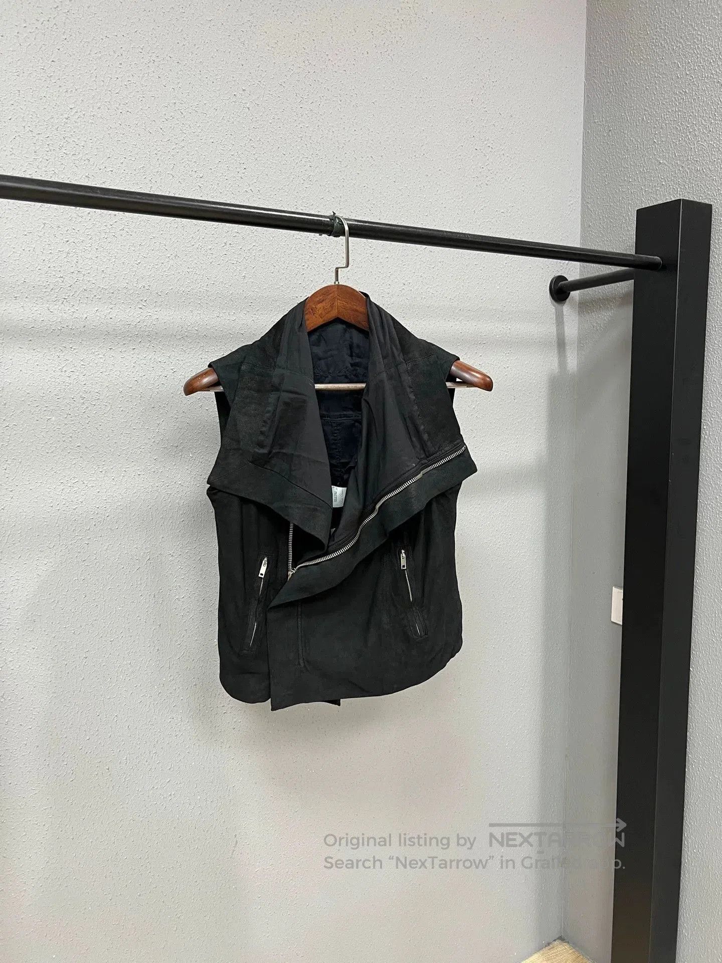 Rick Owens Rick Owens Lambskin Vest. Size US XS / EU 42 / 0 - 1 Thumbnail