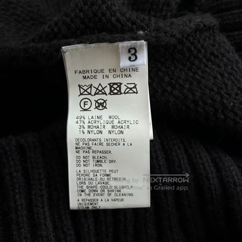 Yohji Yamamoto YOHJI YAMAMOTO Cherry Skull High-Neck Sweater Size US M / EU 48-50 / 2 - 7 Thumbnail