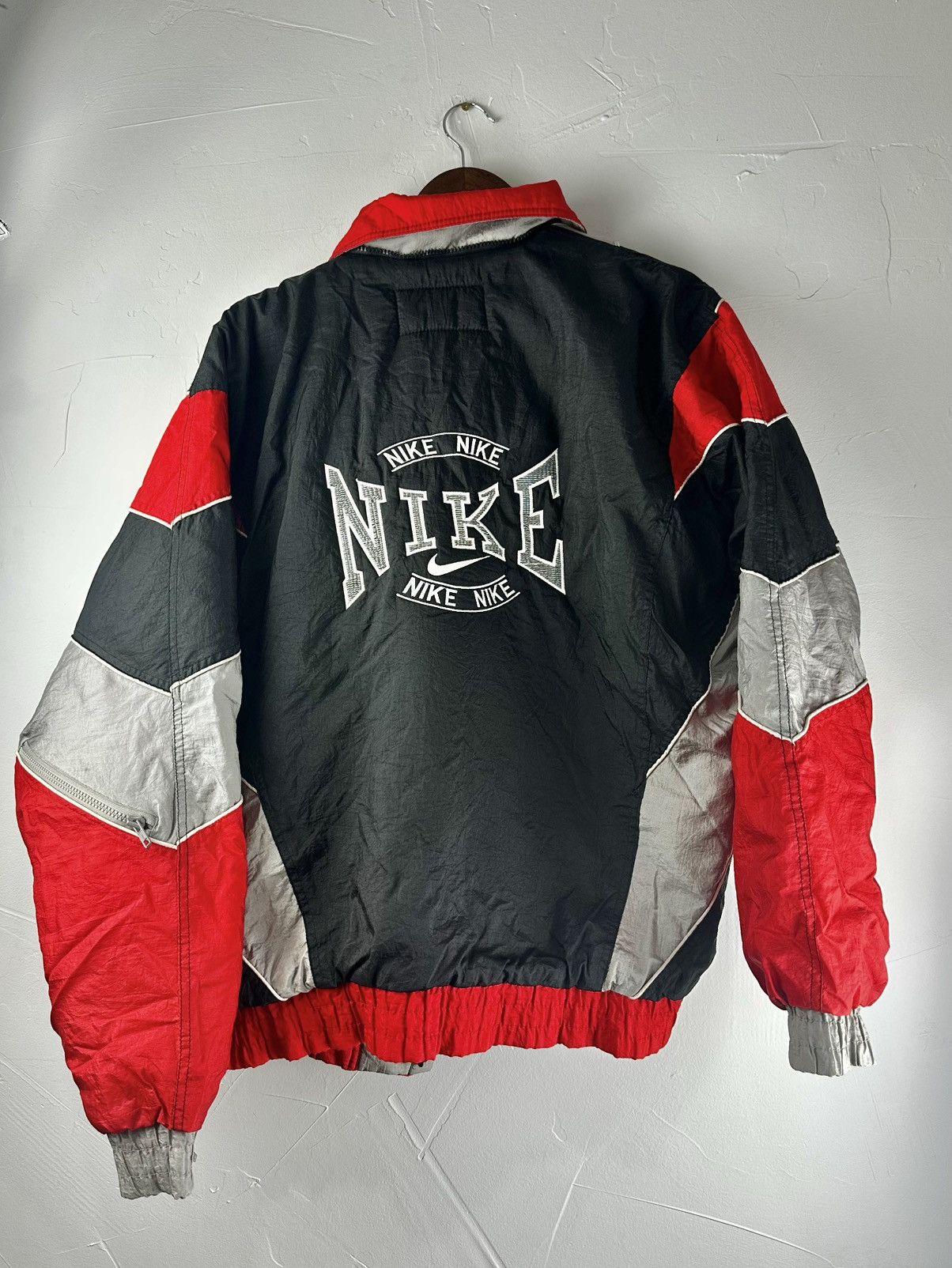Nike 90s Nike Retro Bootleg Swoosh Jacket Size US L / EU 52-54 / 3 - 6 Thumbnail