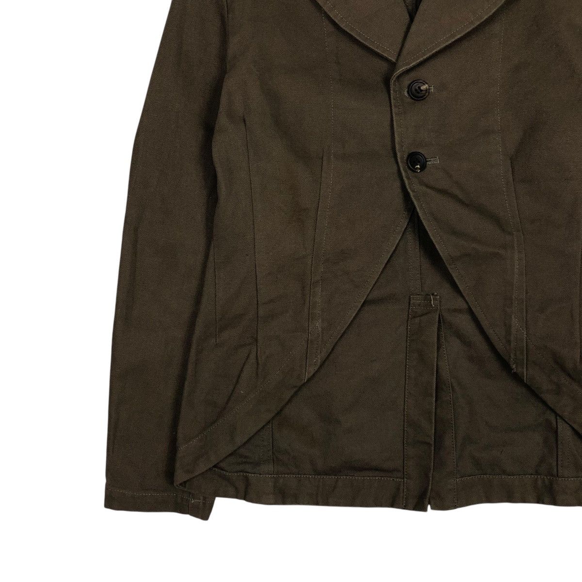 Yohji Yamamoto 🔥VINTAGE CROPPED CHORE JACKET Y’S YOHJI YAMAMOTO Size M / US 6-8 / IT 42-44 - 6 Thumbnail