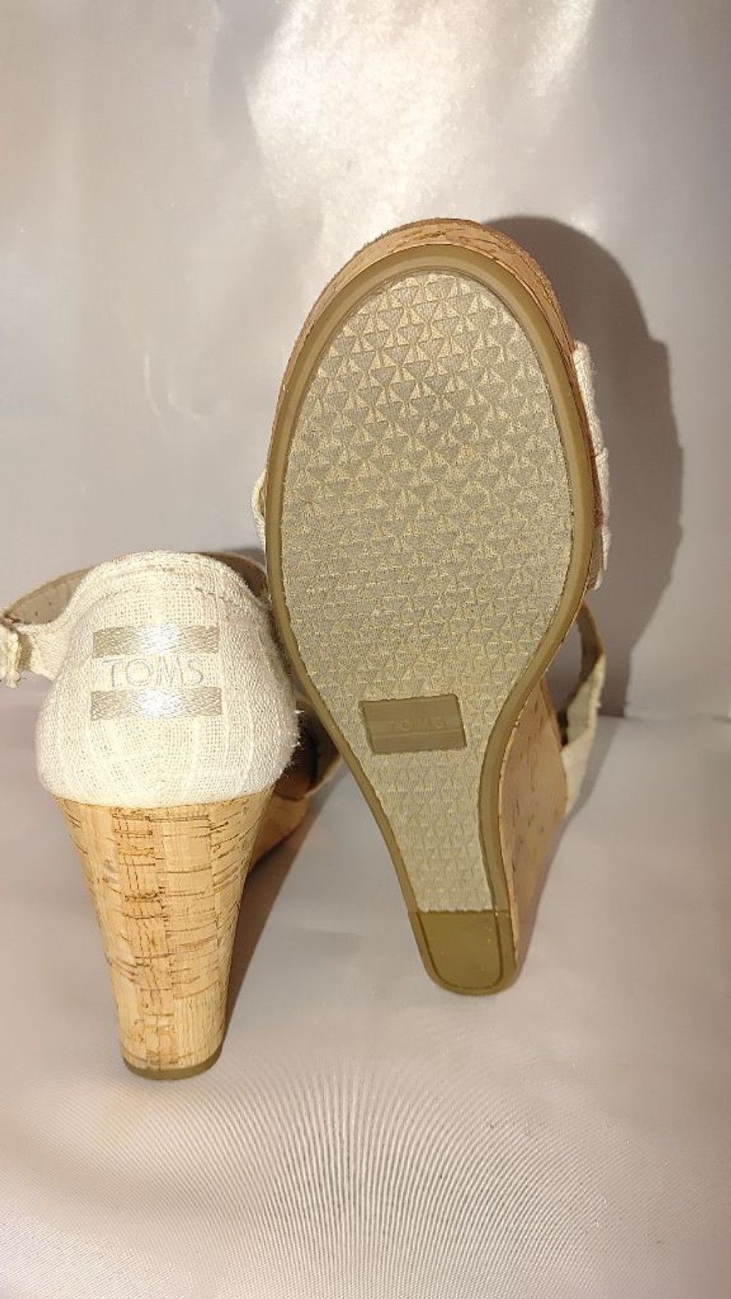 Toms Toms Clarissa Cork Wedge Sandal Size 7W Size US 7 / IT 37 - 10 Thumbnail