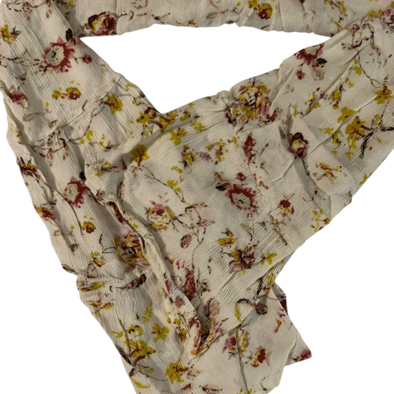 Other Bailey & Chloe Cream Colored Floral Top w/Flared Arms – M Size M / US 6-8 / IT 42-44 - 4 Thumbnail