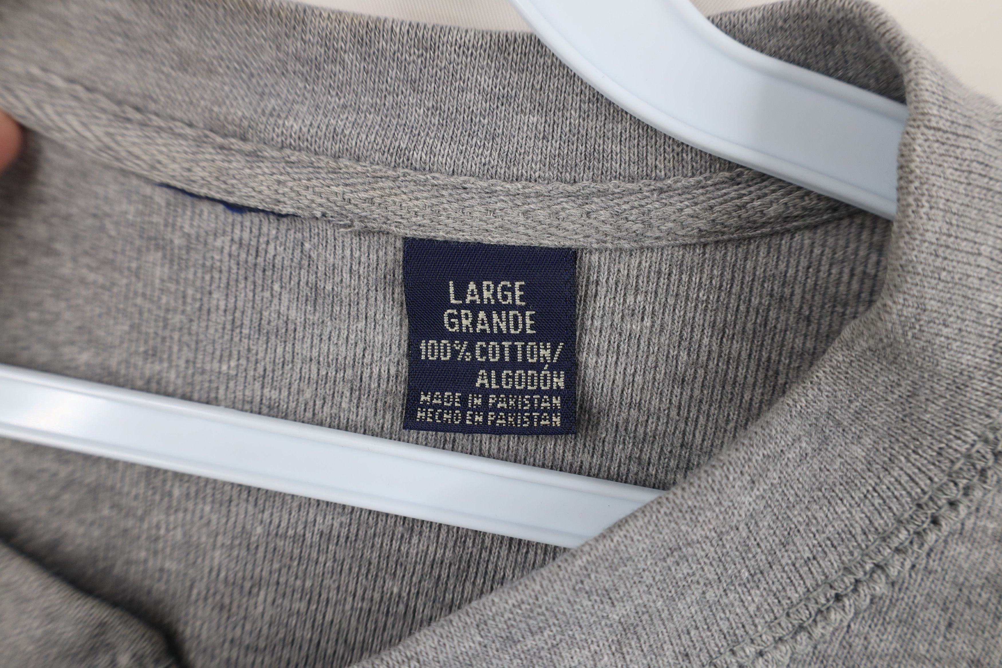 Vintage Vintage 90s Streetwear Cotton Ribbed Knit Henley T-Shirt Size US L / EU 52-54 / 3 - 8 Thumbnail
