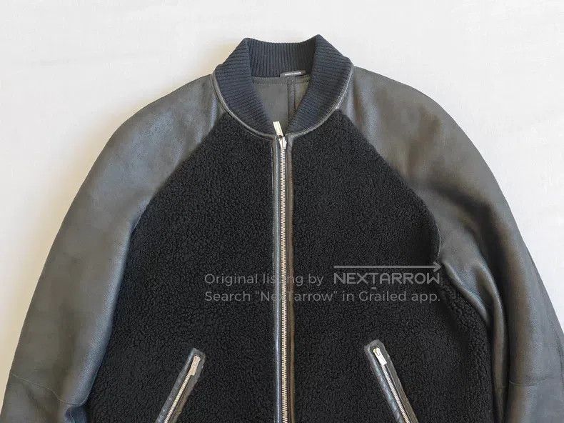 Hermes Hermes Leather and fur integrated jacket double-sided coat Size US S / EU 44-46 / 1 - 4 Thumbnail