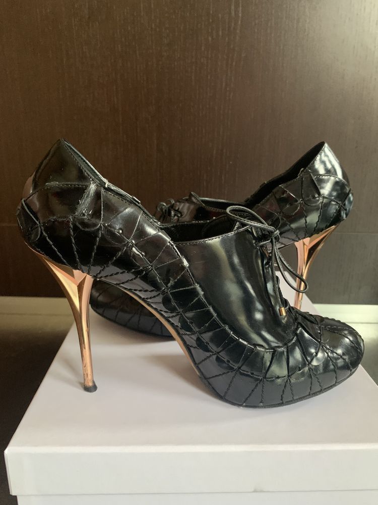 Dior Dior Patent Leather Heels Size US 8.5 / IT 38.5 - 3 Thumbnail