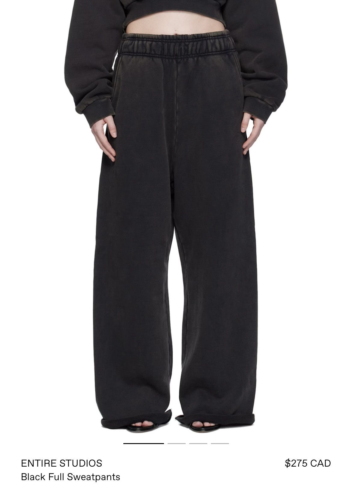 Entire Studios Entire Studios - Black Full Sweatpants Size 36" / US 14 / IT 50 - 1 Thumbnail