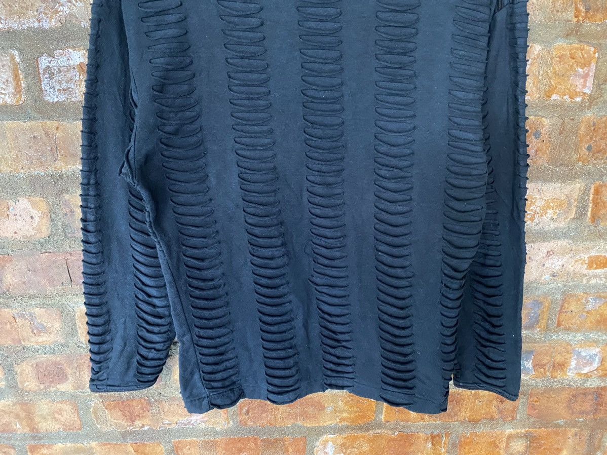 Issey Miyake 1990s Blade Laser Cut Hagi tee Size M / US 6-8 / IT 42-44 - 5 Thumbnail