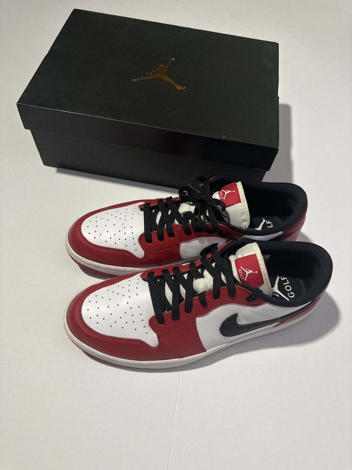 Jordan Brand Air Jordan 1 Low OG Golf Chicago Size US 12.5 / EU 45-46 - 8 Thumbnail