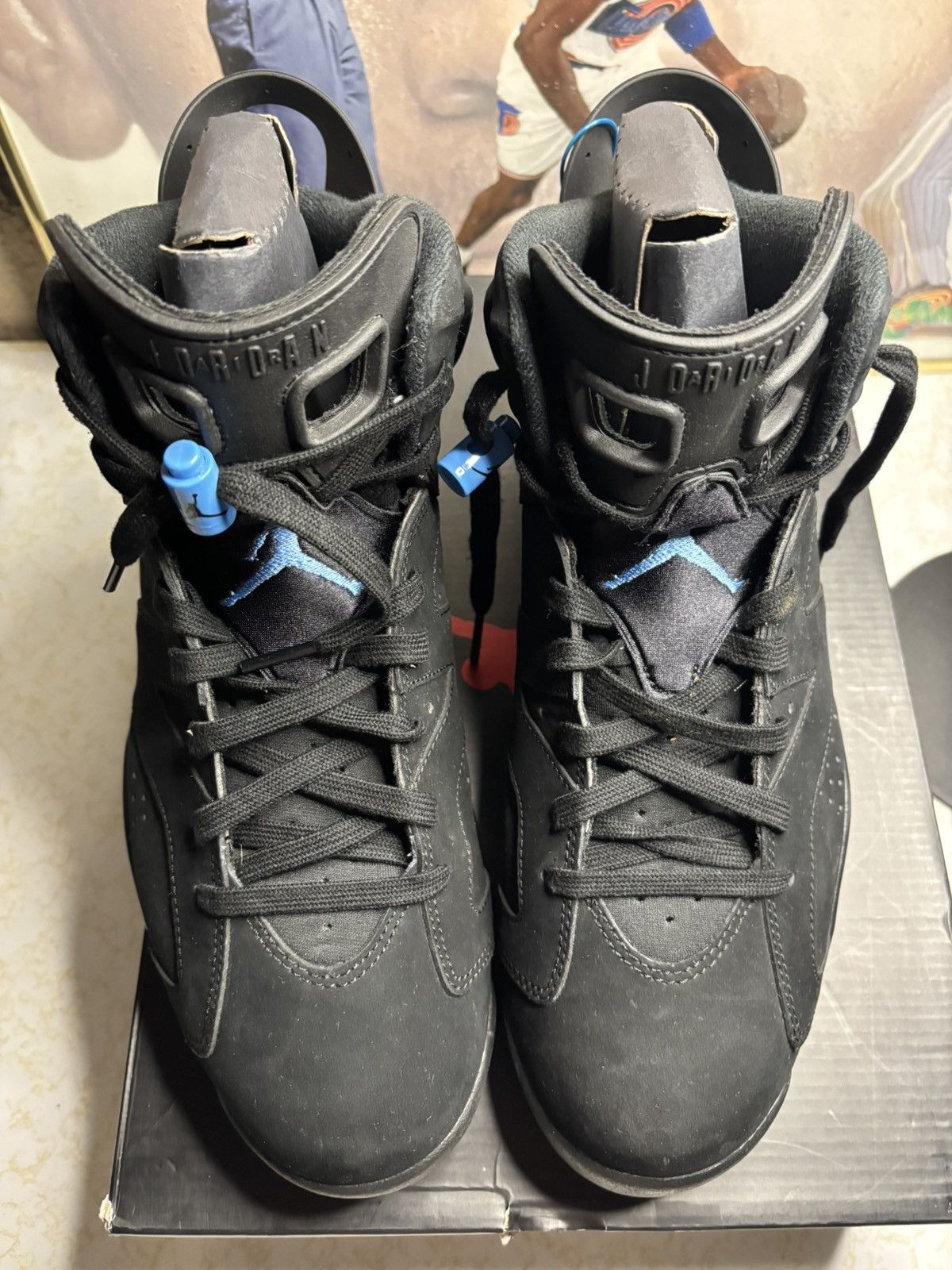 Jordan Brand Jordan Retro 6 ‘unc’ Size US 9.5 / EU 42-43 - 2 Thumbnail