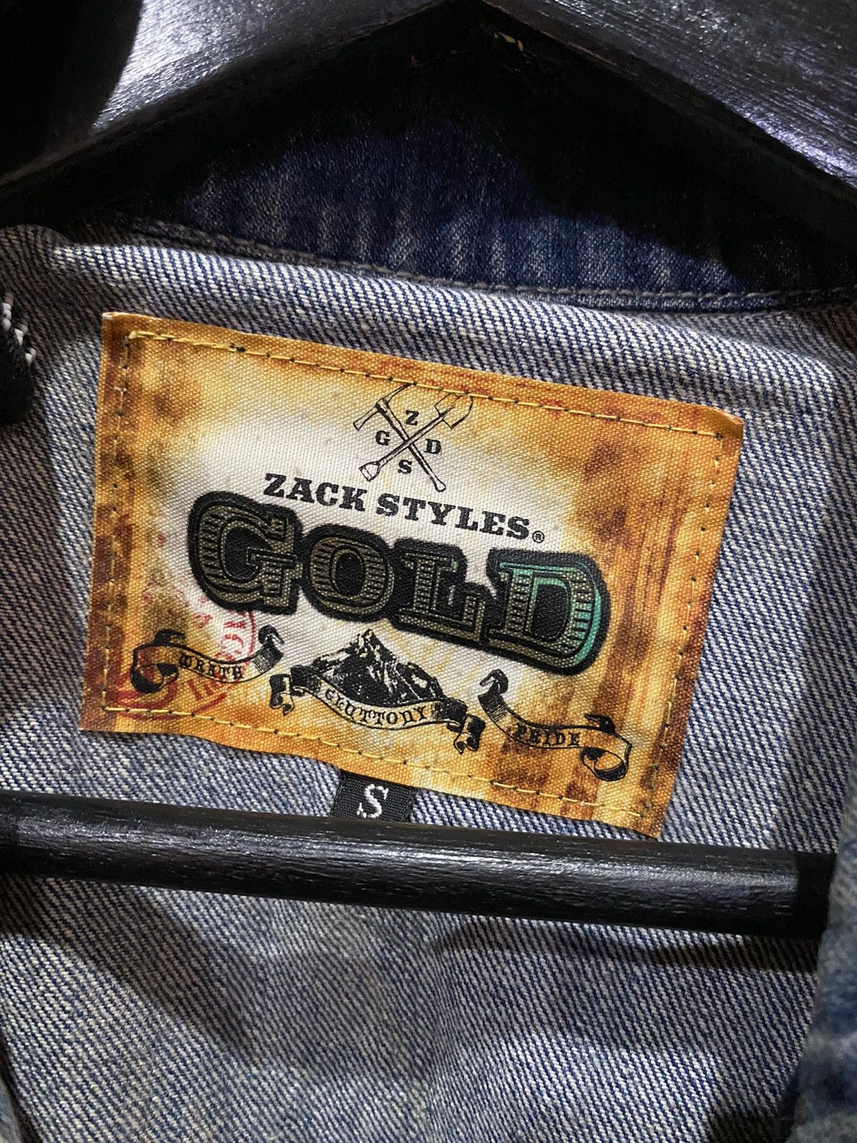 Vintage Zack Styles Gold Vintage Denim Jumpsuit: Timeless Workwear Size US 32 / EU 48 - 6 Thumbnail