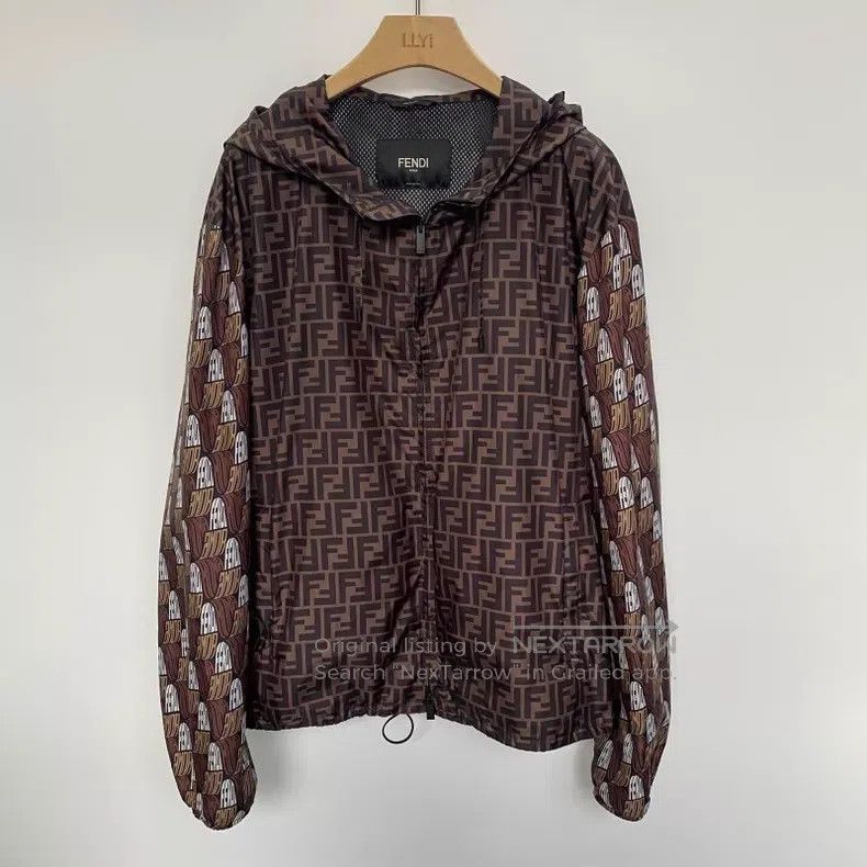 Fendi Fendi Printed Jacket Size US XL / EU 56 / 4 - 1 Thumbnail