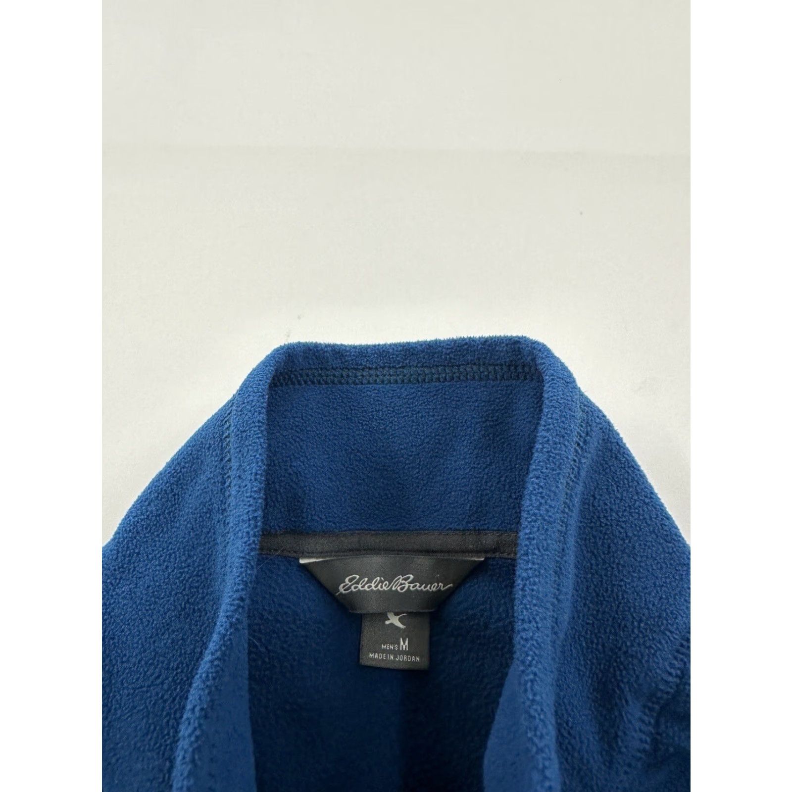 Eddie Bauer Eddie Bauer Sweatshirt Mens Medium Blue 1/4 Zip Mock Neck Fleece Pullover Logo Size US M / EU 48-50 / 2 - 3 Thumbnail