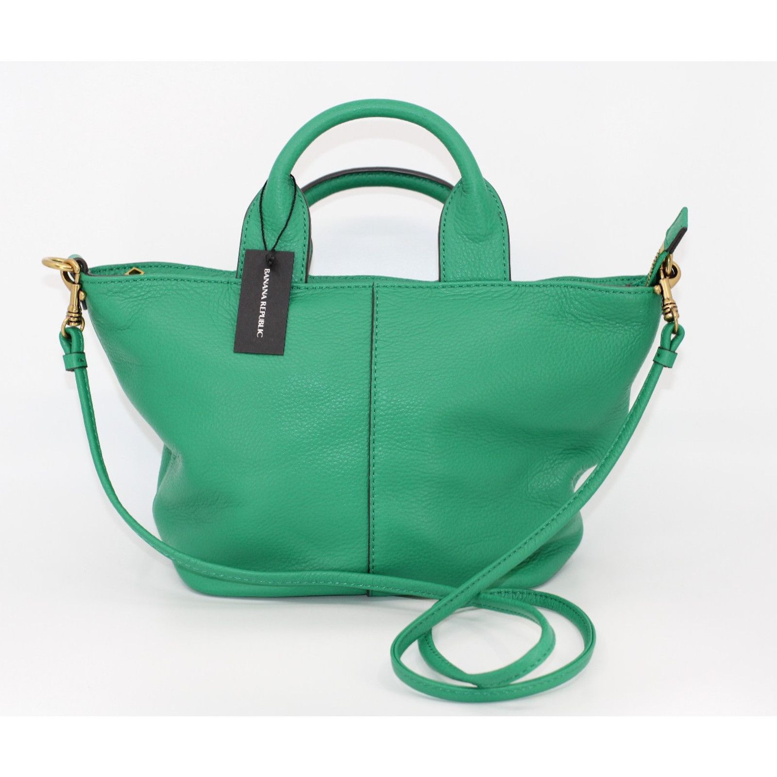 Banana Republic BANANA REPUBLIC Leather Mini Crossbody Parisian Tote $118 Size ONE SIZE - 1 Thumbnail