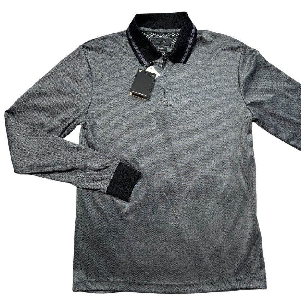 Other NWT New Porter & Ash Luxury Essentials 1/4 Zip Polo Shirt S Size US S / EU 44-46 / 1 - 1 Thumbnail