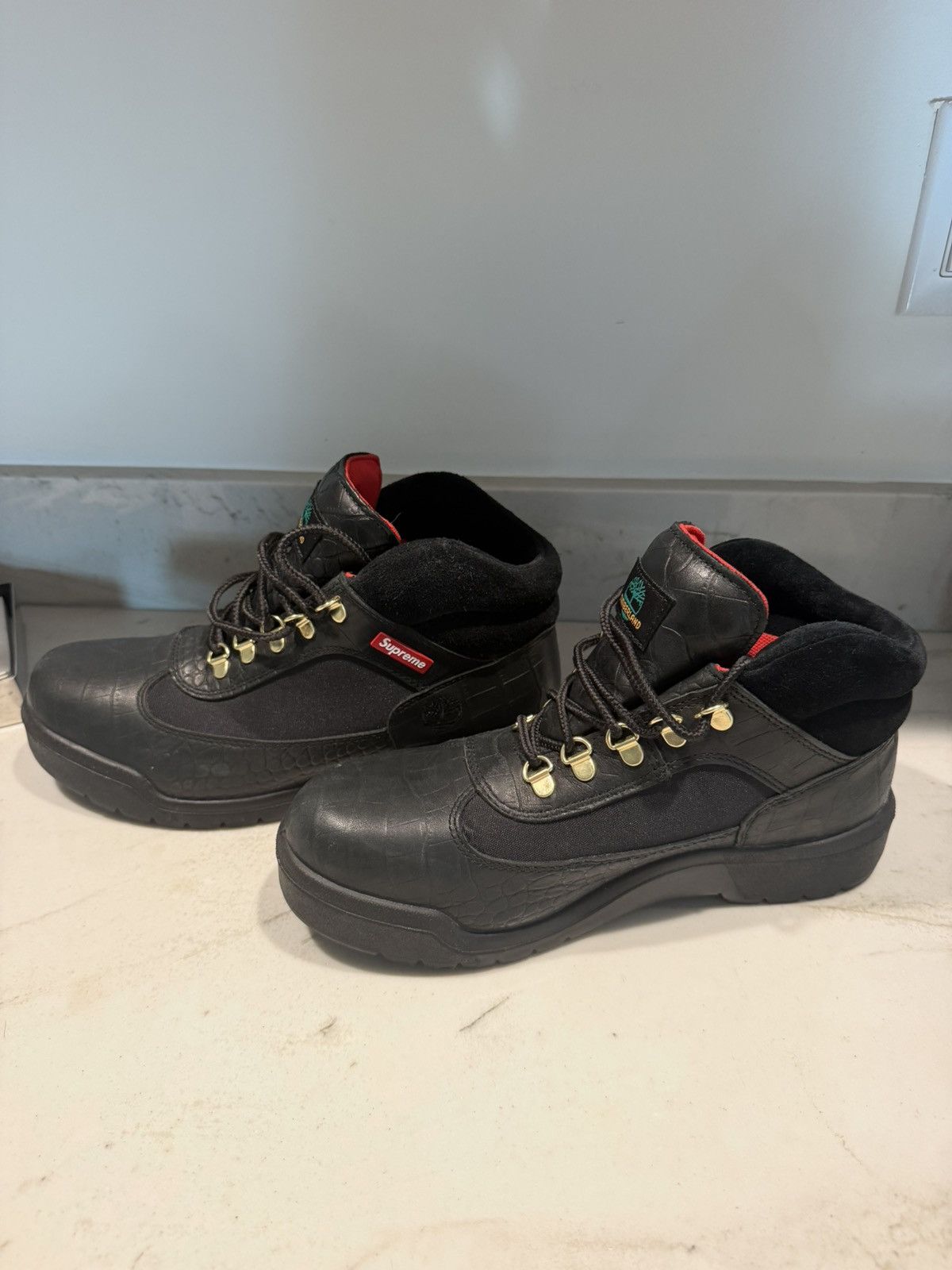 Supreme Timberland Field Boot | Grailed
