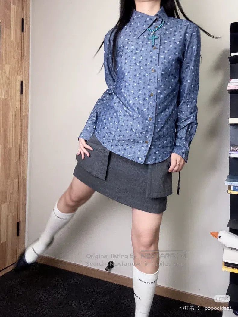 Vivienne Westwood Vivienne Westwood Vintage Asymmetrical Star Deformable Shi Size M / US 6-8 / IT 42-44 - 2 Thumbnail