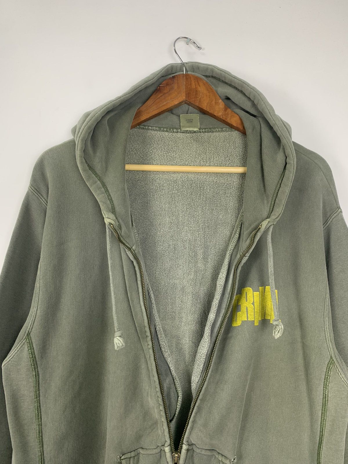 Japanese Brand × Vintage Vintage Lock Heaven zipper hoodie Size US L / EU 52-54 / 3 - 6 Thumbnail